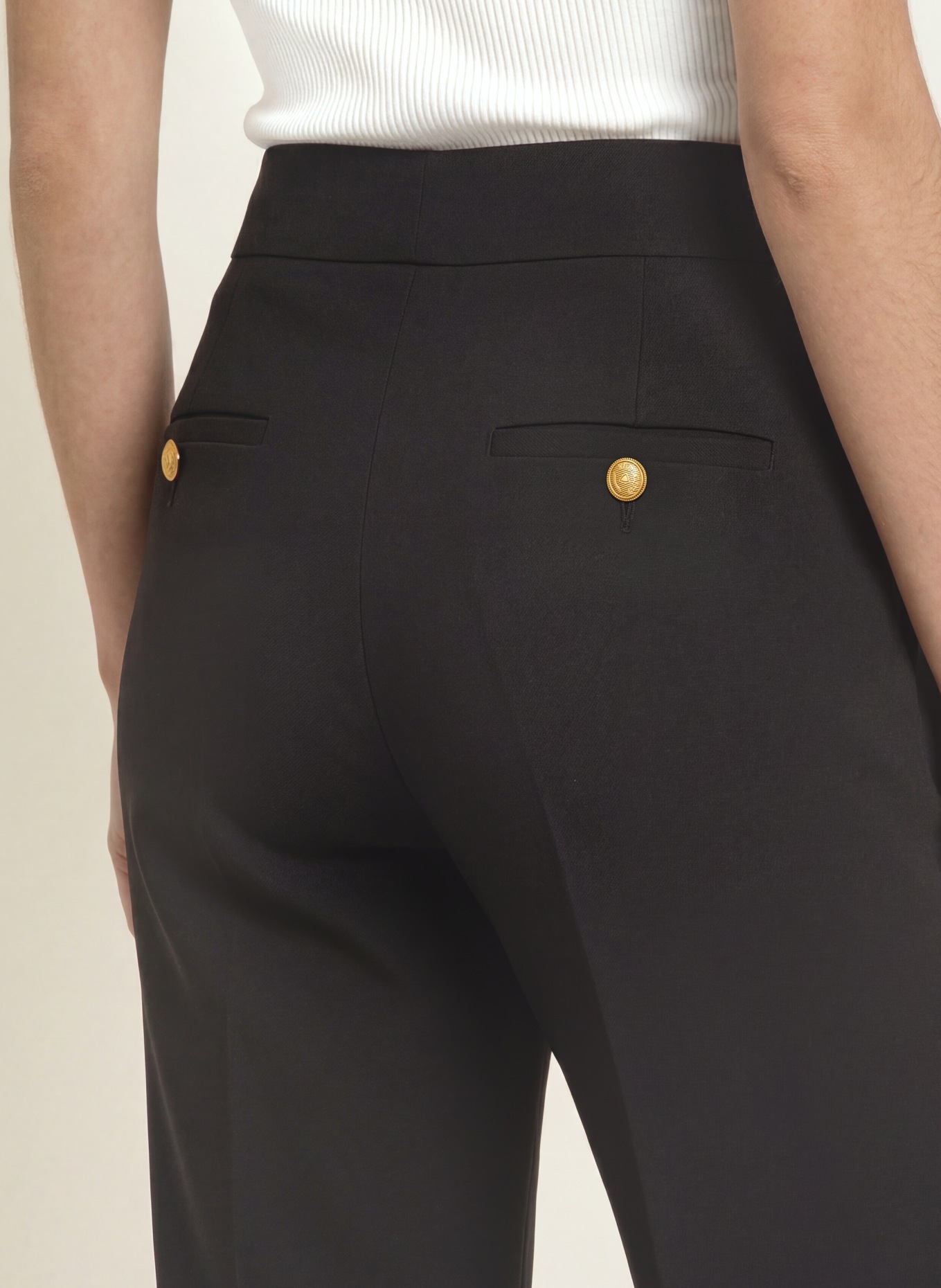 SEDUCTIVE Trousers ALARA: DARK BROWN