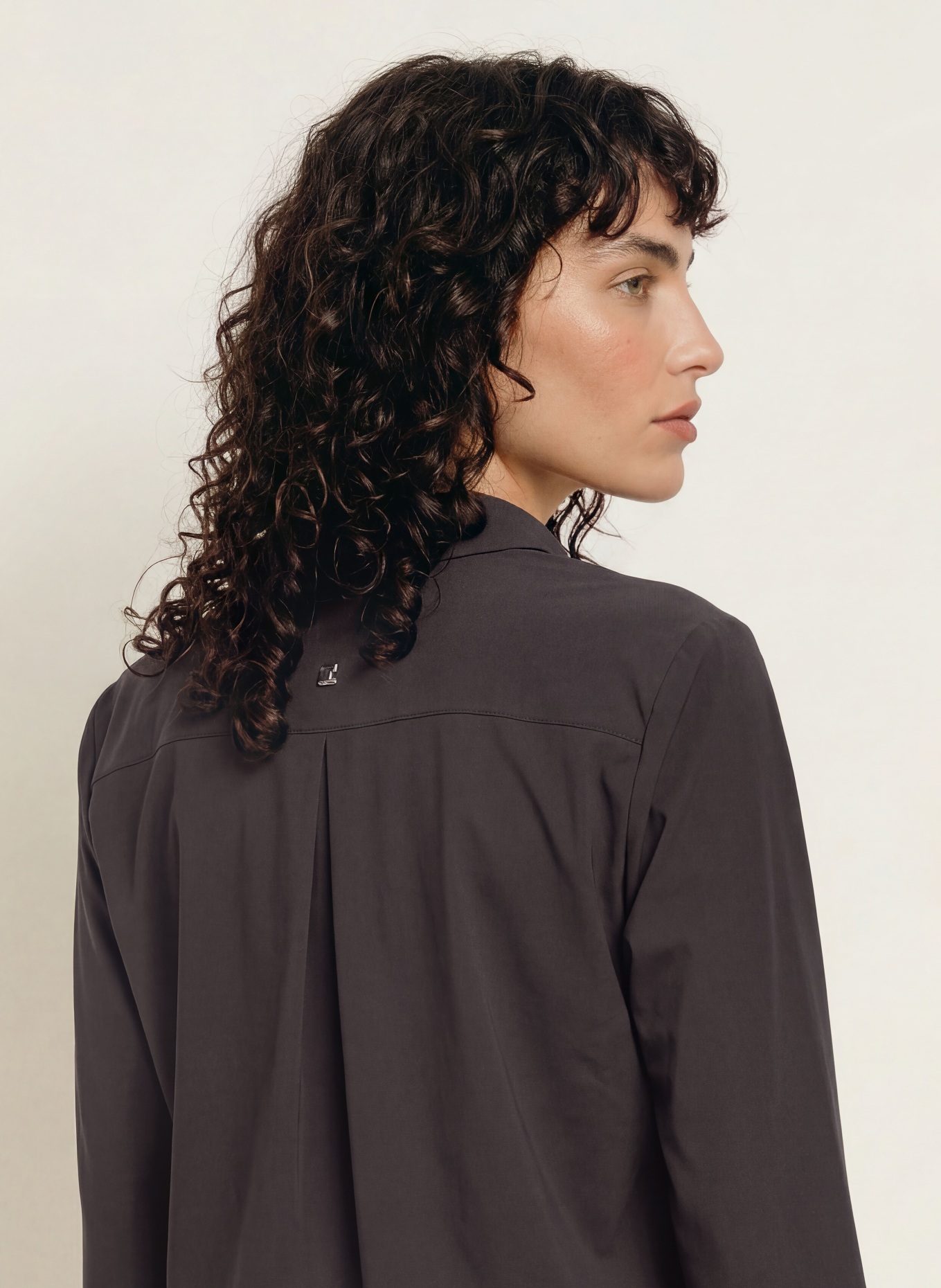 RAFFAELLO ROSSI MARLIE blouse shirt: DARK BROWN