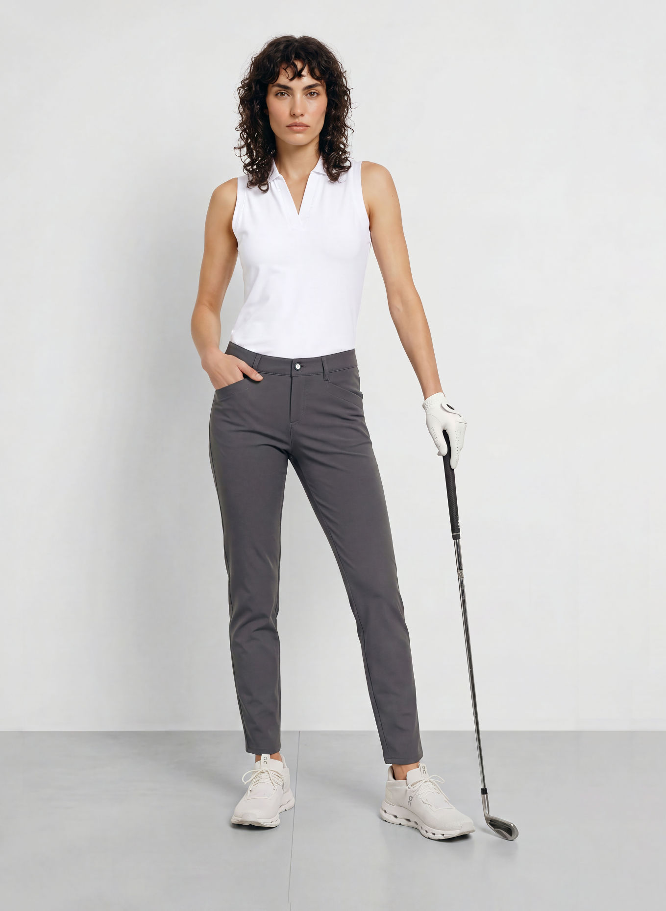 ALBERTO Golfhose JANA: DUNKELGRAU