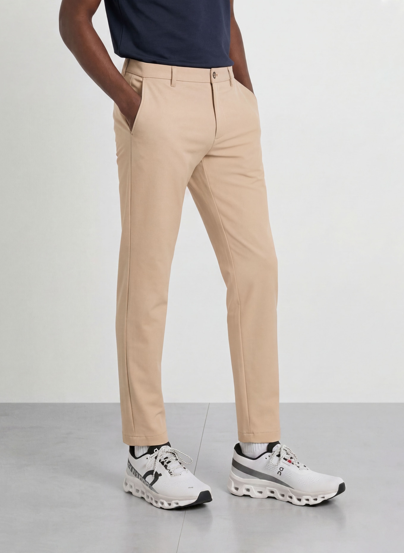 ALBERTO Golfhose IAN - FX4 DRY COOLER®: BEIGE