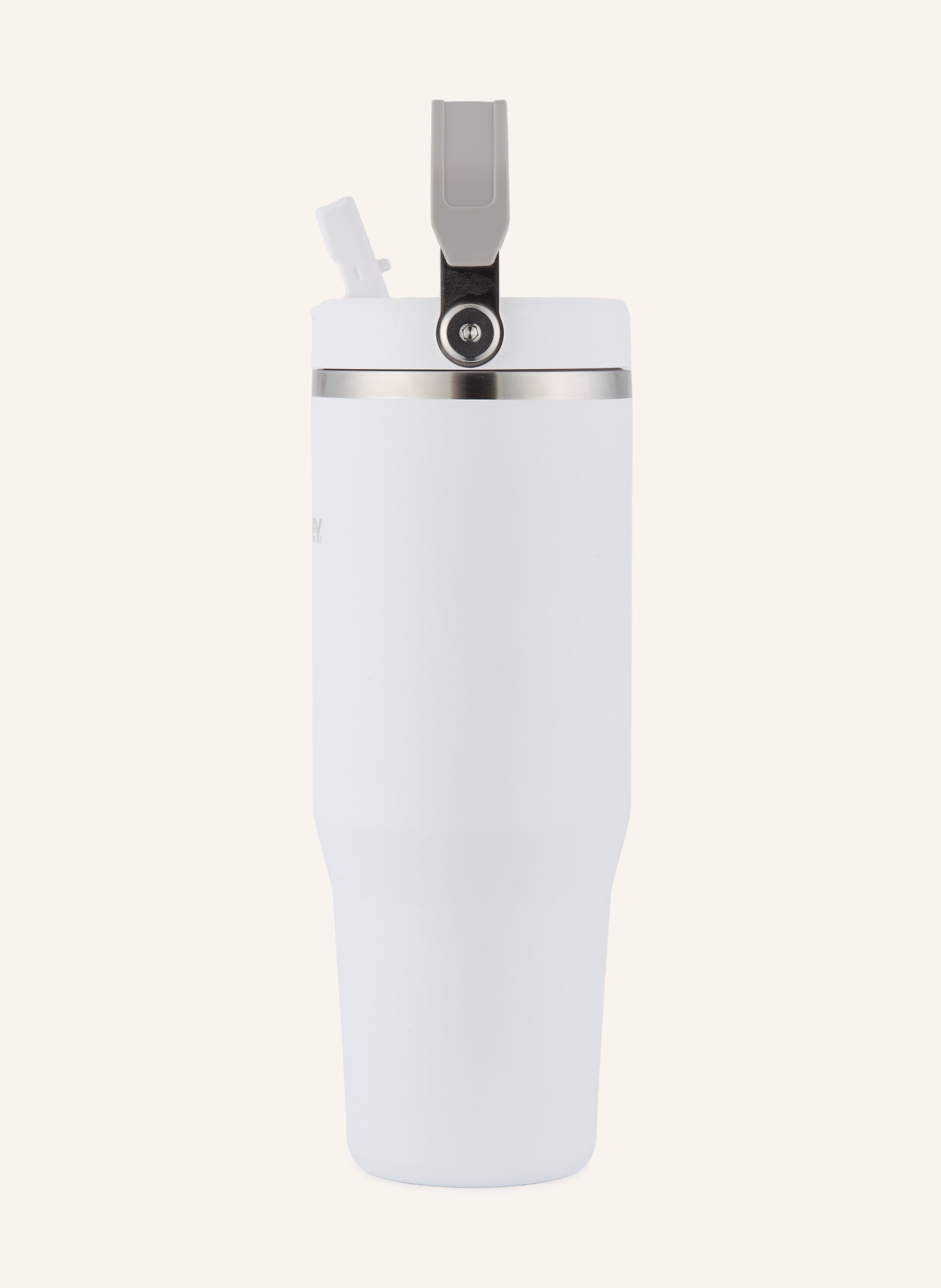 STANLEY Tasse isotherme THE ICEFLOW™ FLIP STRAW 2.0: BLANC
