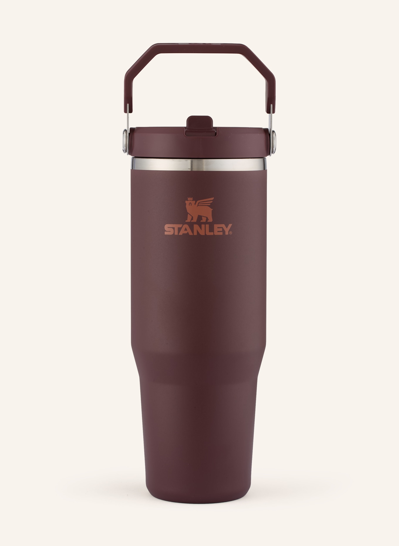STANLEY Termohrnek THE ICEFLOW™ FLIP STRAW 2.0: TMAVĚ HNĚDÁ