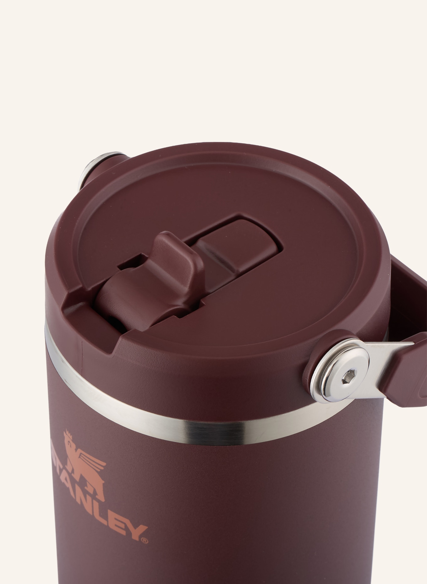 STANLEY Termohrnek THE ICEFLOW™ FLIP STRAW 2.0: TMAVĚ HNĚDÁ