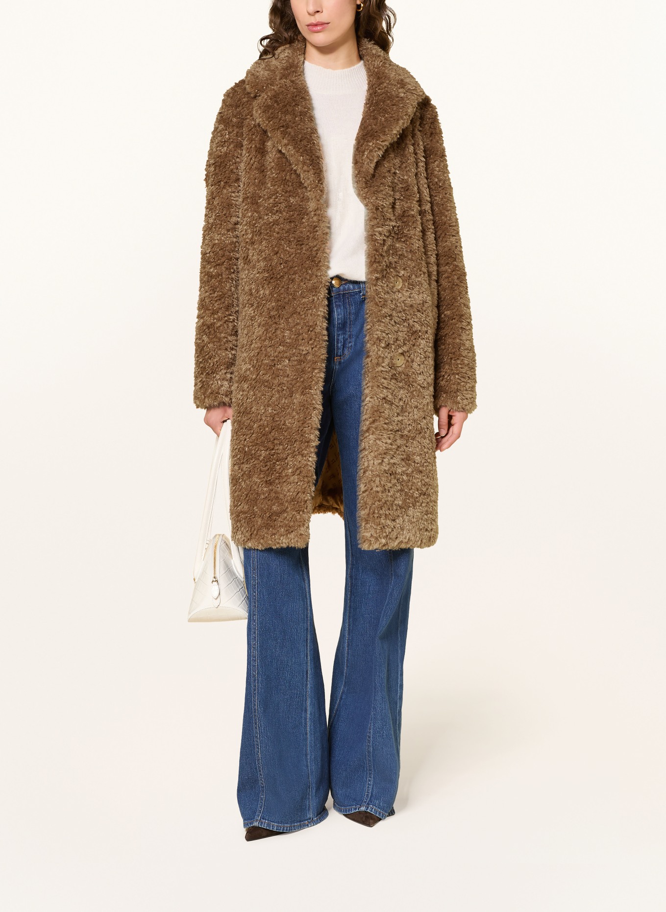 HERNO Teddy jacket: CAMEL