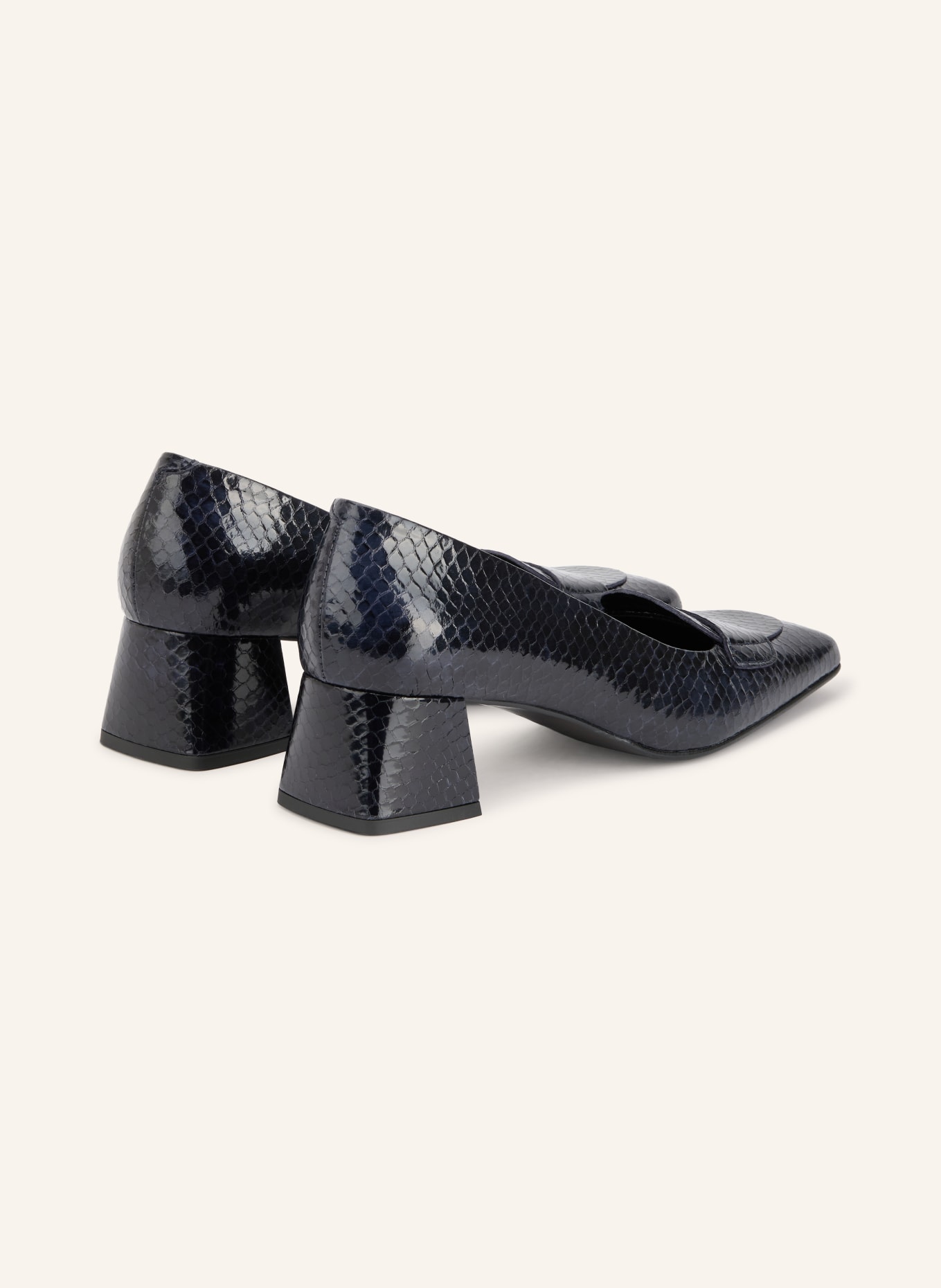 ZINDA Lack-Pumps ELBA: SCHWARZ