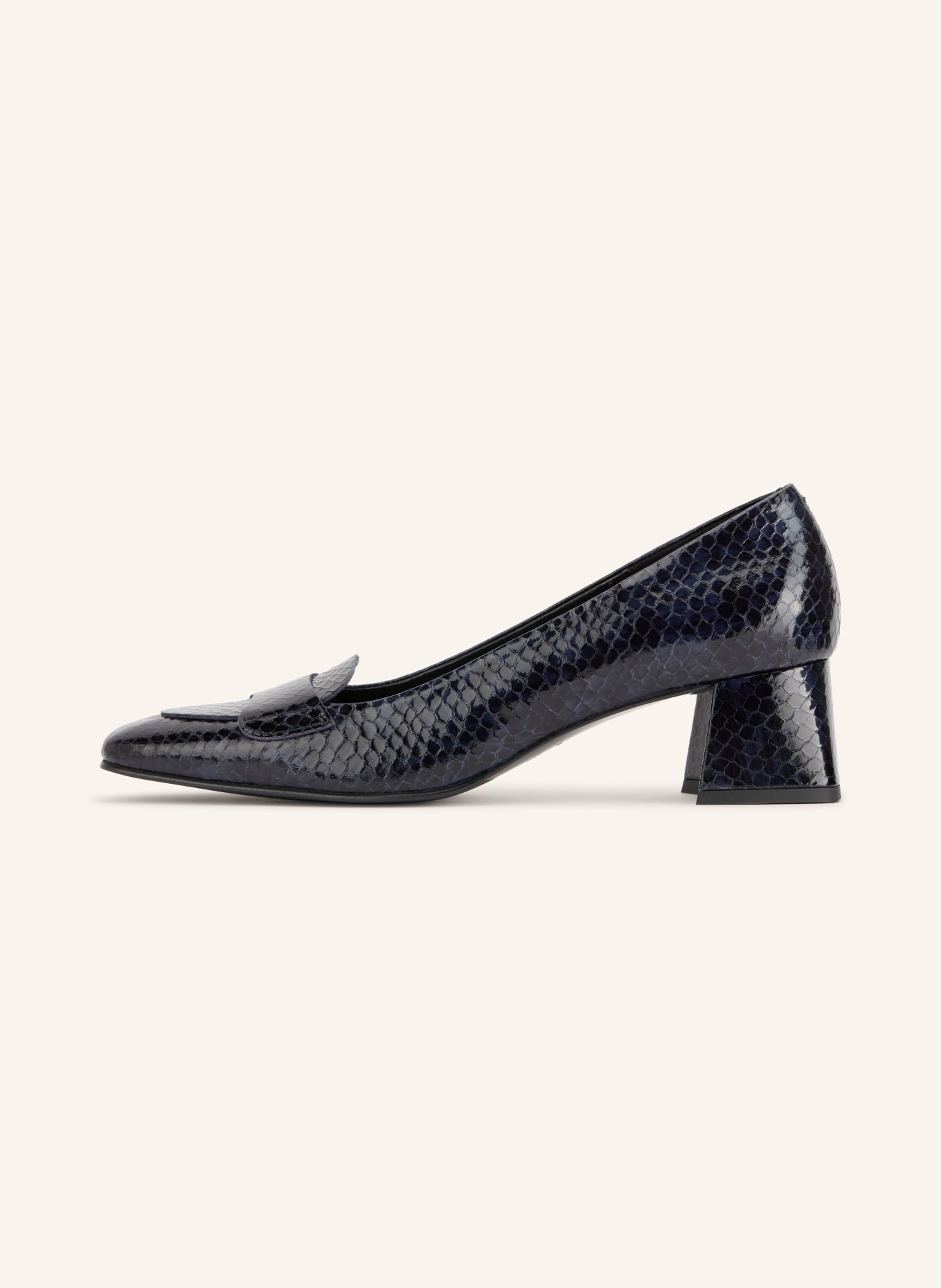 ZINDA Lack-Pumps ELBA: SCHWARZ