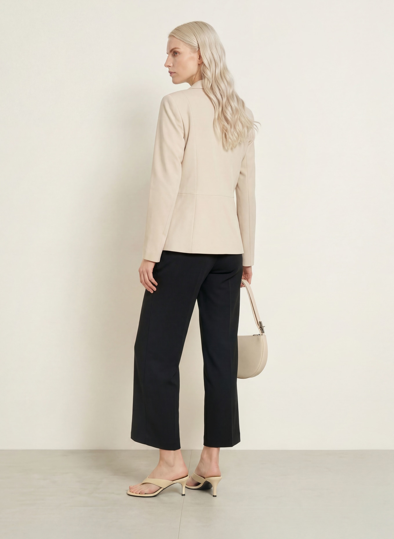 Betty Barclay Culotte kalhoty: ČERNÁ