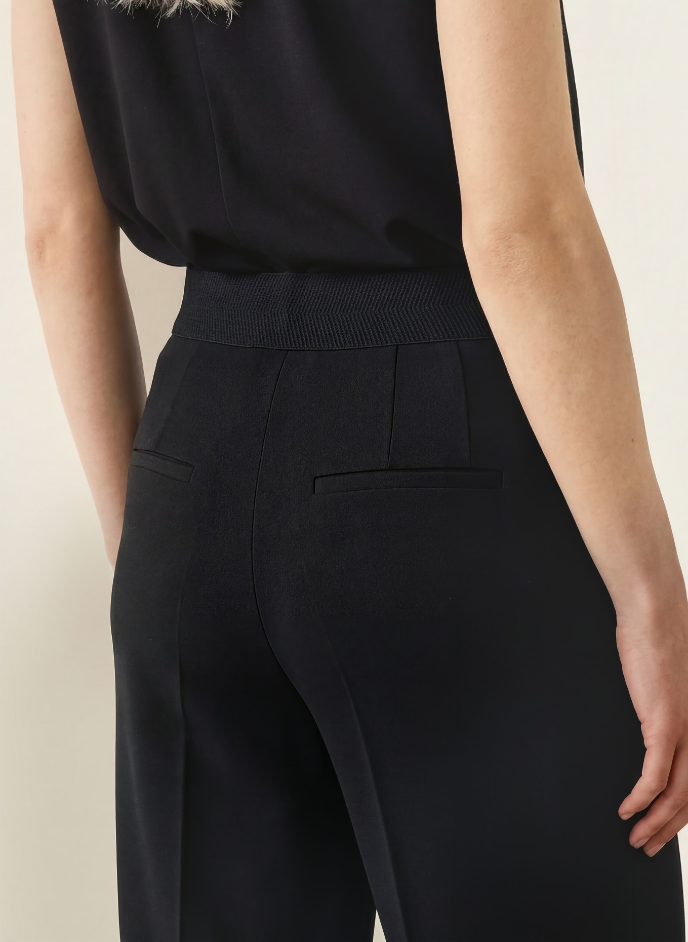 Betty Barclay Culotte kalhoty: ČERNÁ