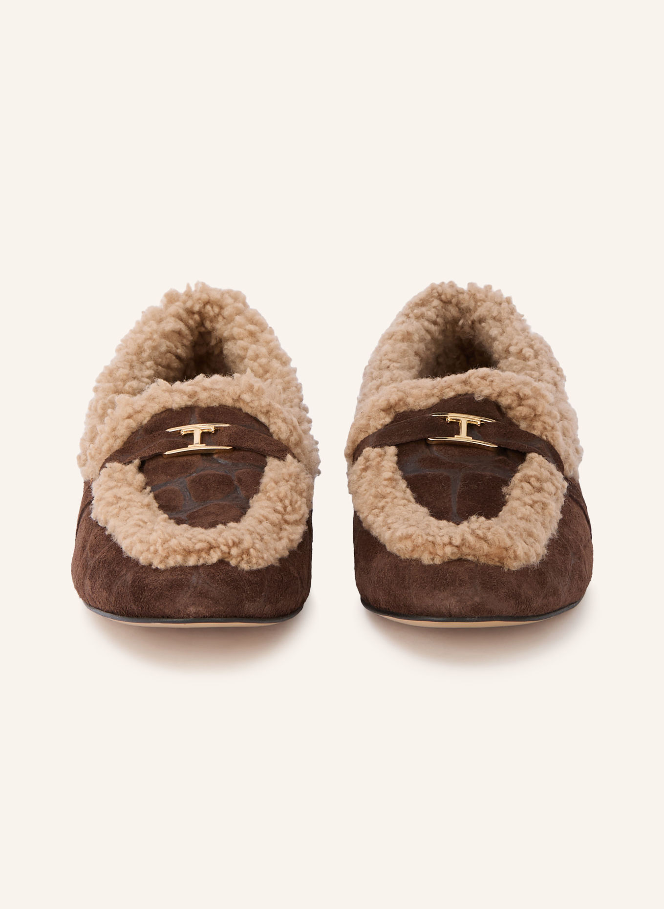 Toral Loafers: MARRON FONCÉ / CAMEL