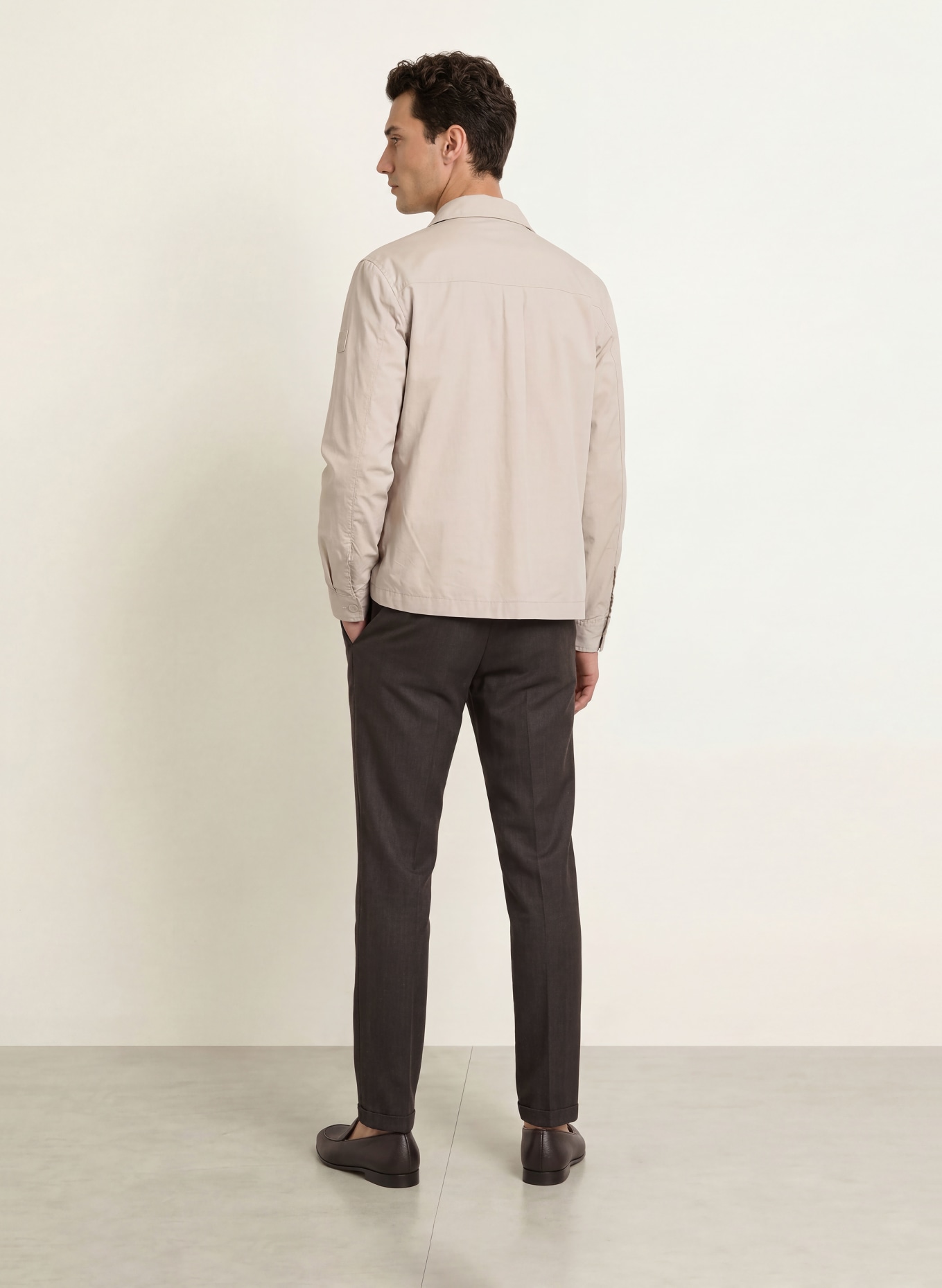 ALBERTO Chino JUMP im Jogging-Stil Slim Fit: DUNKELBRAUN