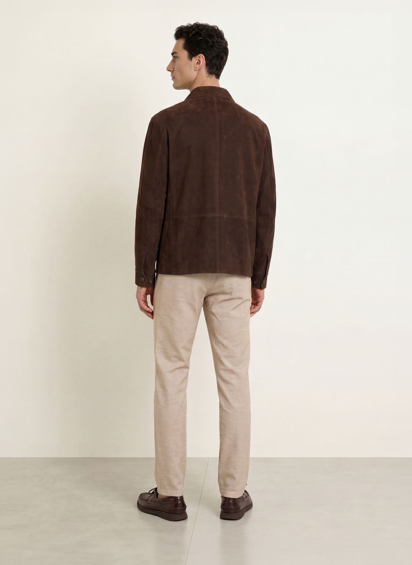ALBERTO Chino LOU-NEW WOOL LOOK Regular Fit: GRAY / LIGHT GRAY