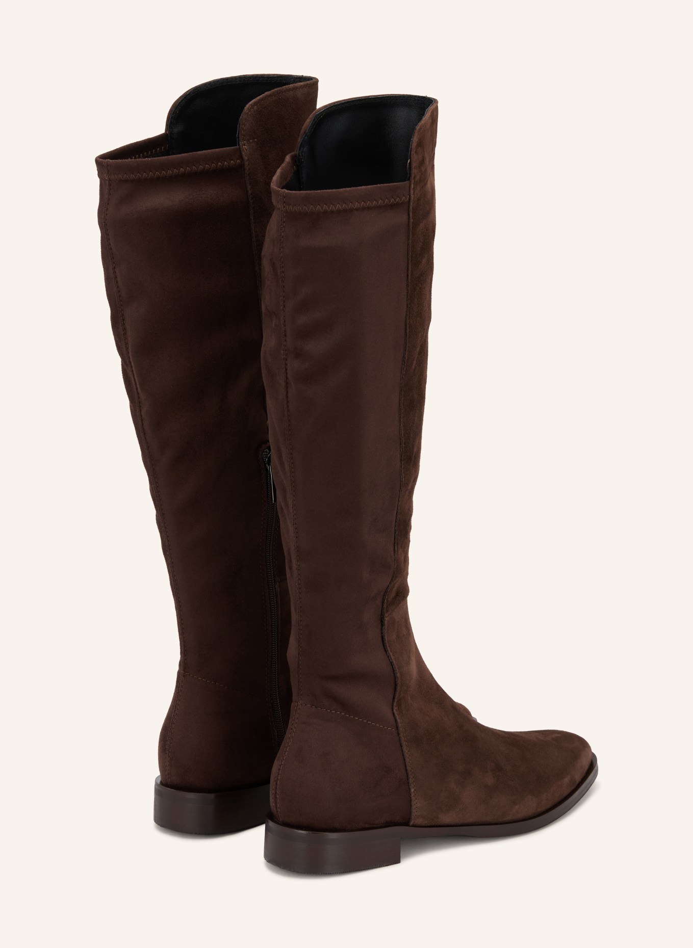 darling harbour Over the knee boots: DARK BROWN