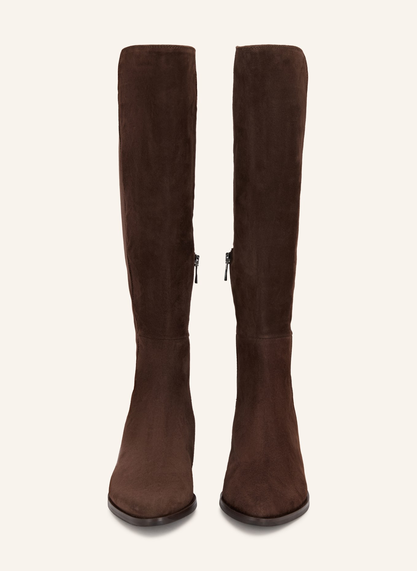 darling harbour Over the knee boots: DARK BROWN