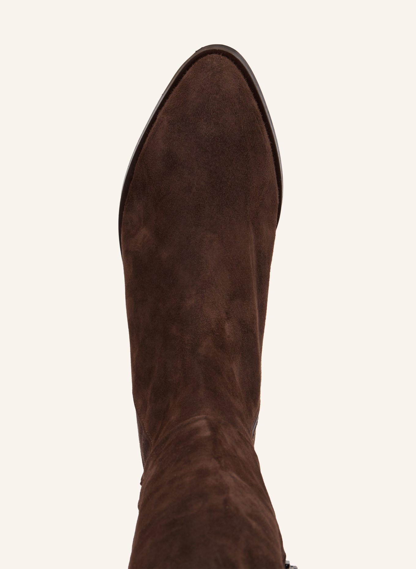 darling harbour Over the knee boots: DARK BROWN