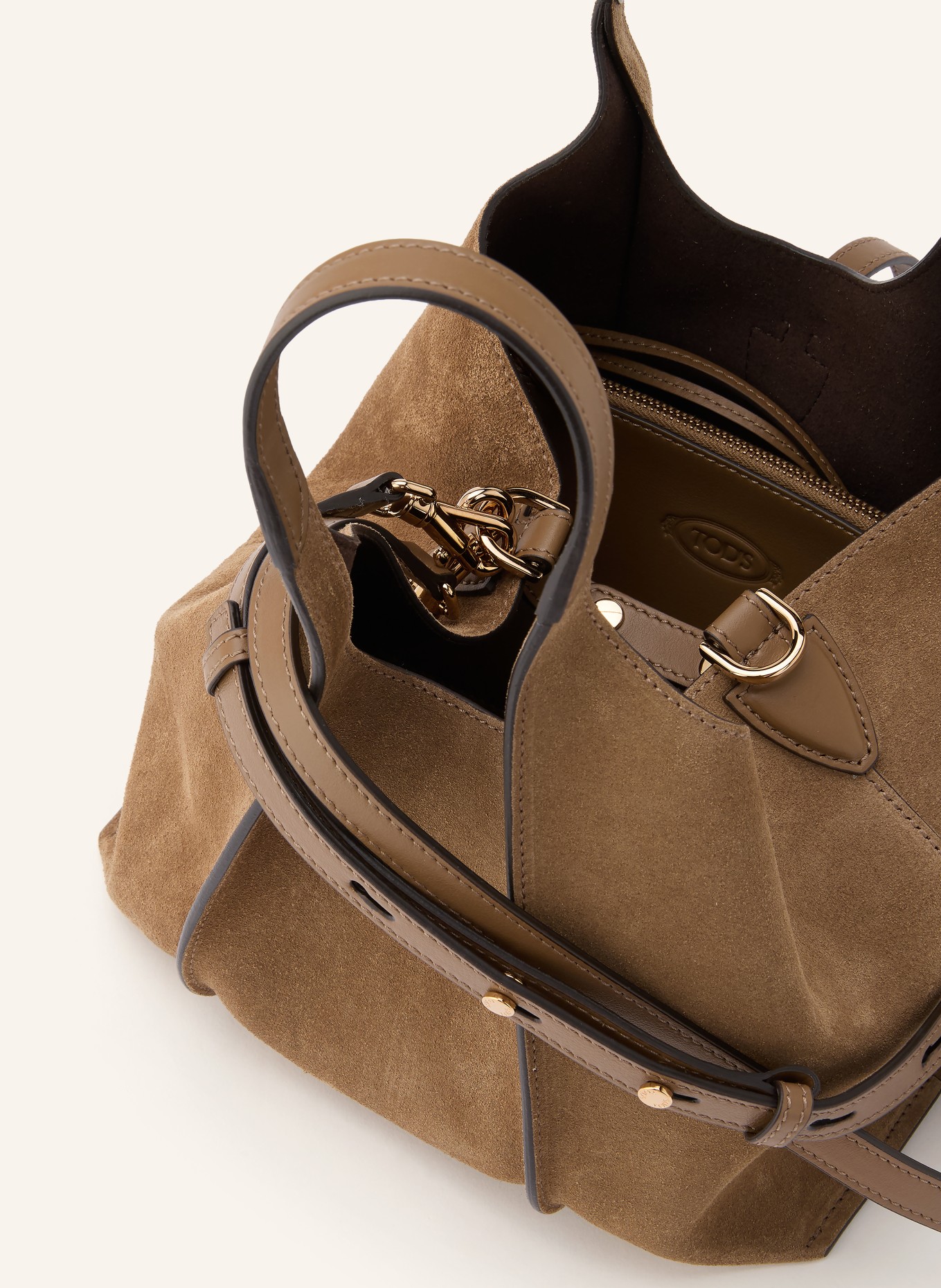 TOD'S Shopper MINI: BEIGE