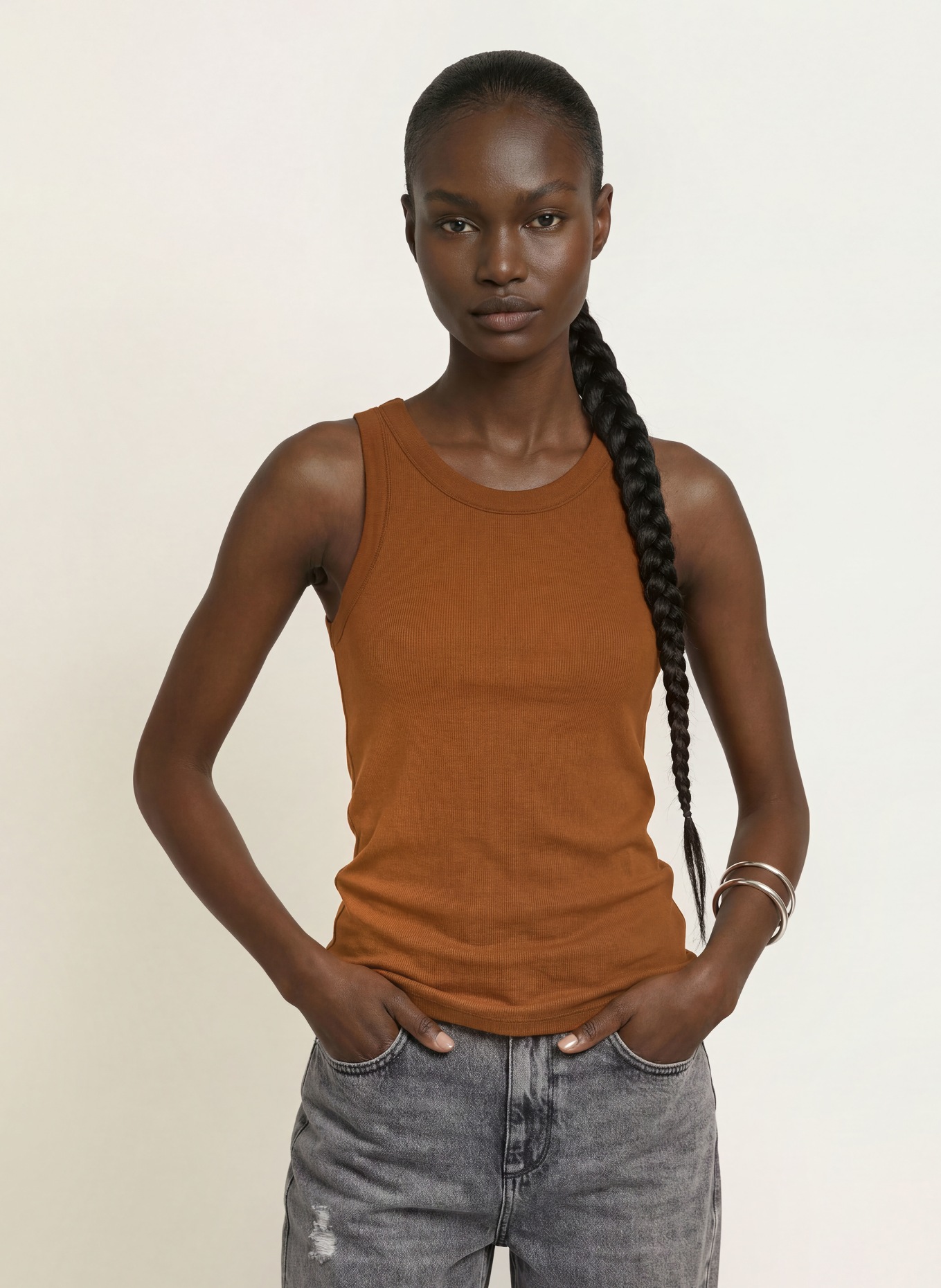 ALLSAINTS Top RINA: BROWN