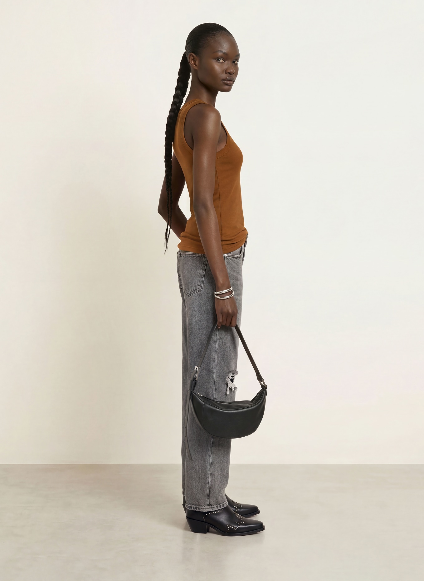 ALLSAINTS Top RINA: BROWN