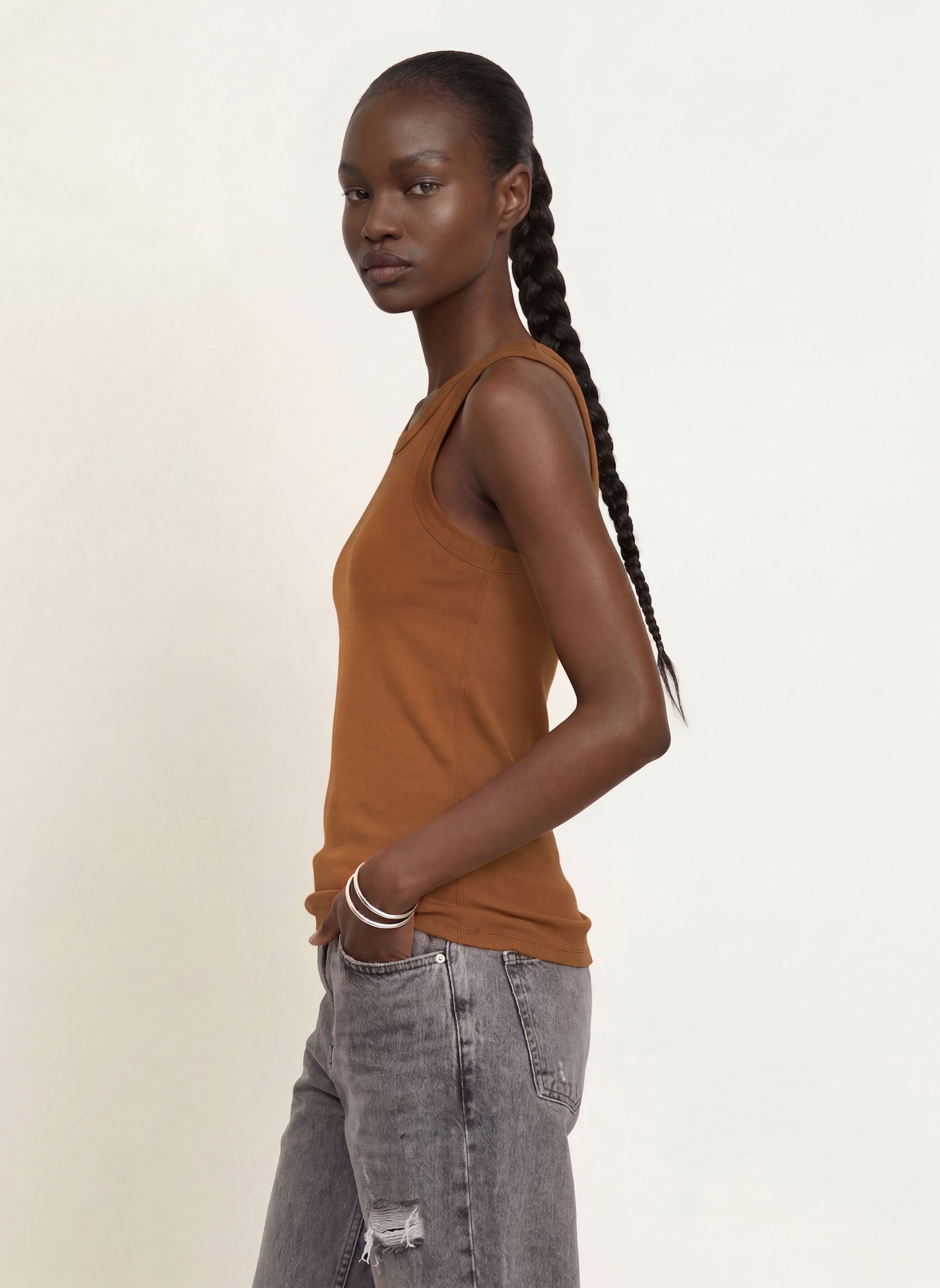 ALLSAINTS Top RINA: BROWN