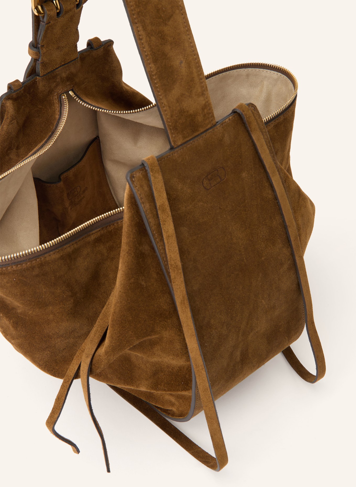 RADICA STUDIO Schultertasche AMACA MAXI: BRAUN