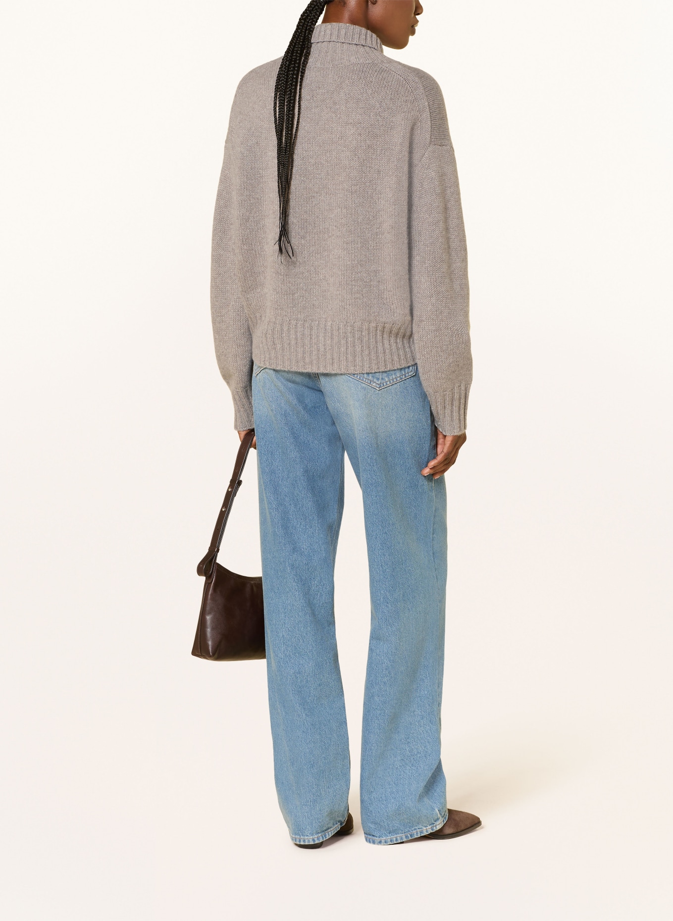 FTC CASHMERE Cashmere-Pullover: TAUPE