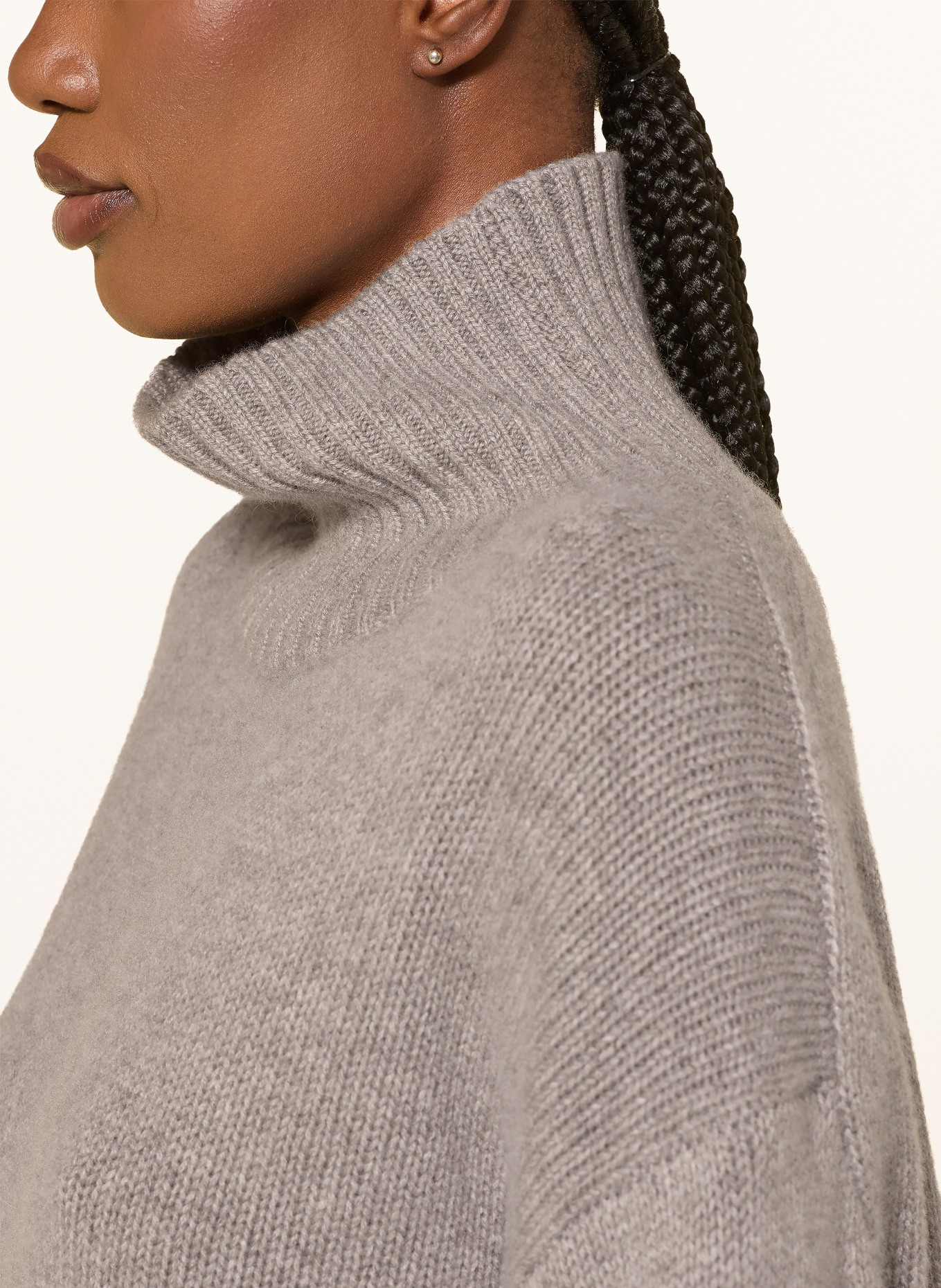 FTC CASHMERE Cashmere-Pullover: TAUPE