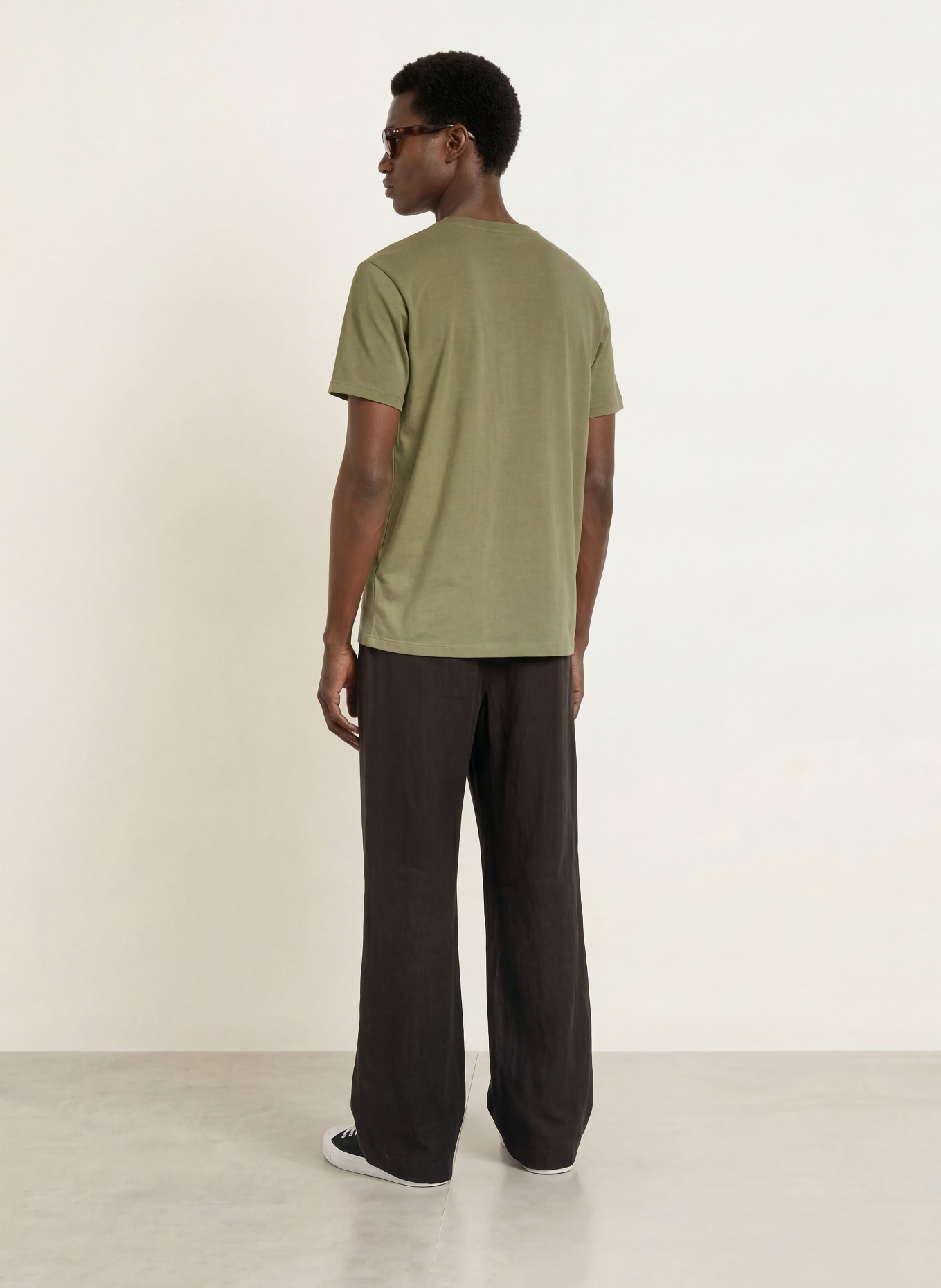 ALLSAINTS DEXTER T-shirt: KHAKI