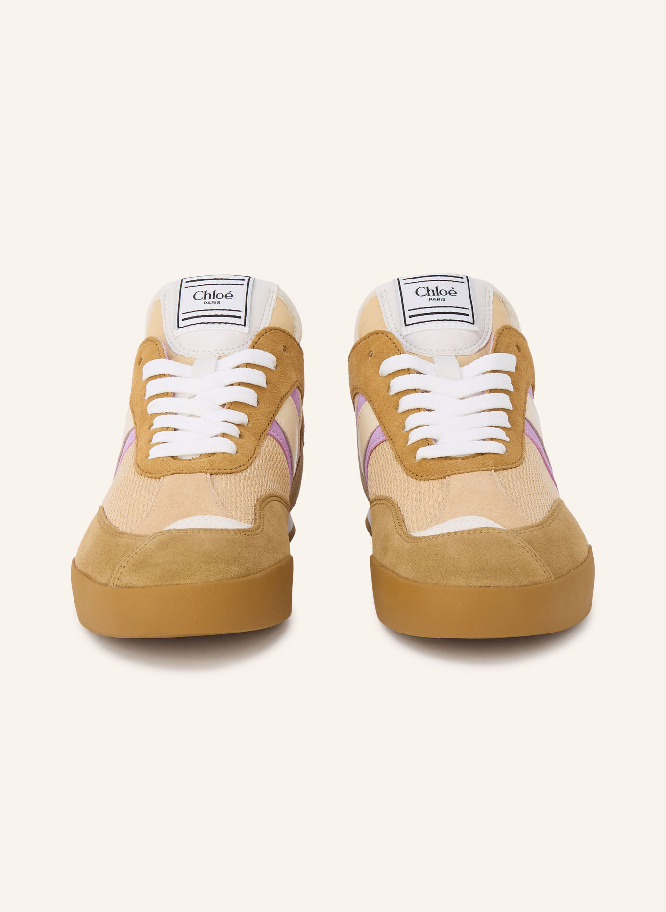 Chloé Sneakers KICK: 223 STRAW BEIGE