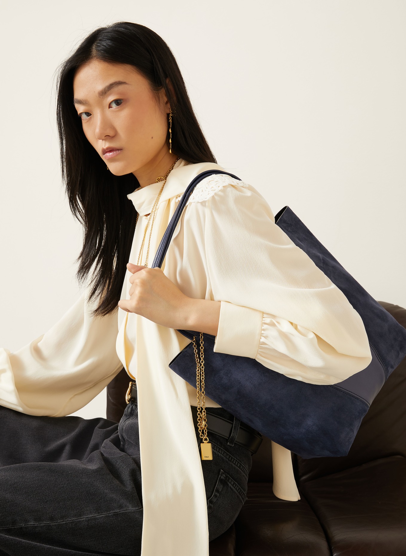Chloé Shopper SPIN: 48P Parisian Night