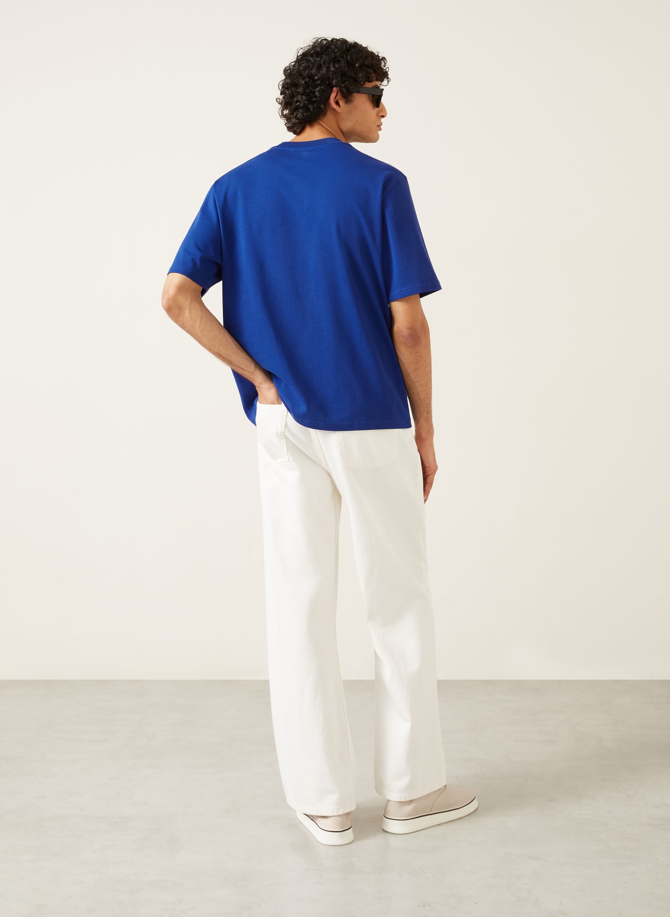 AMI PARIS T-Shirt: BLAU