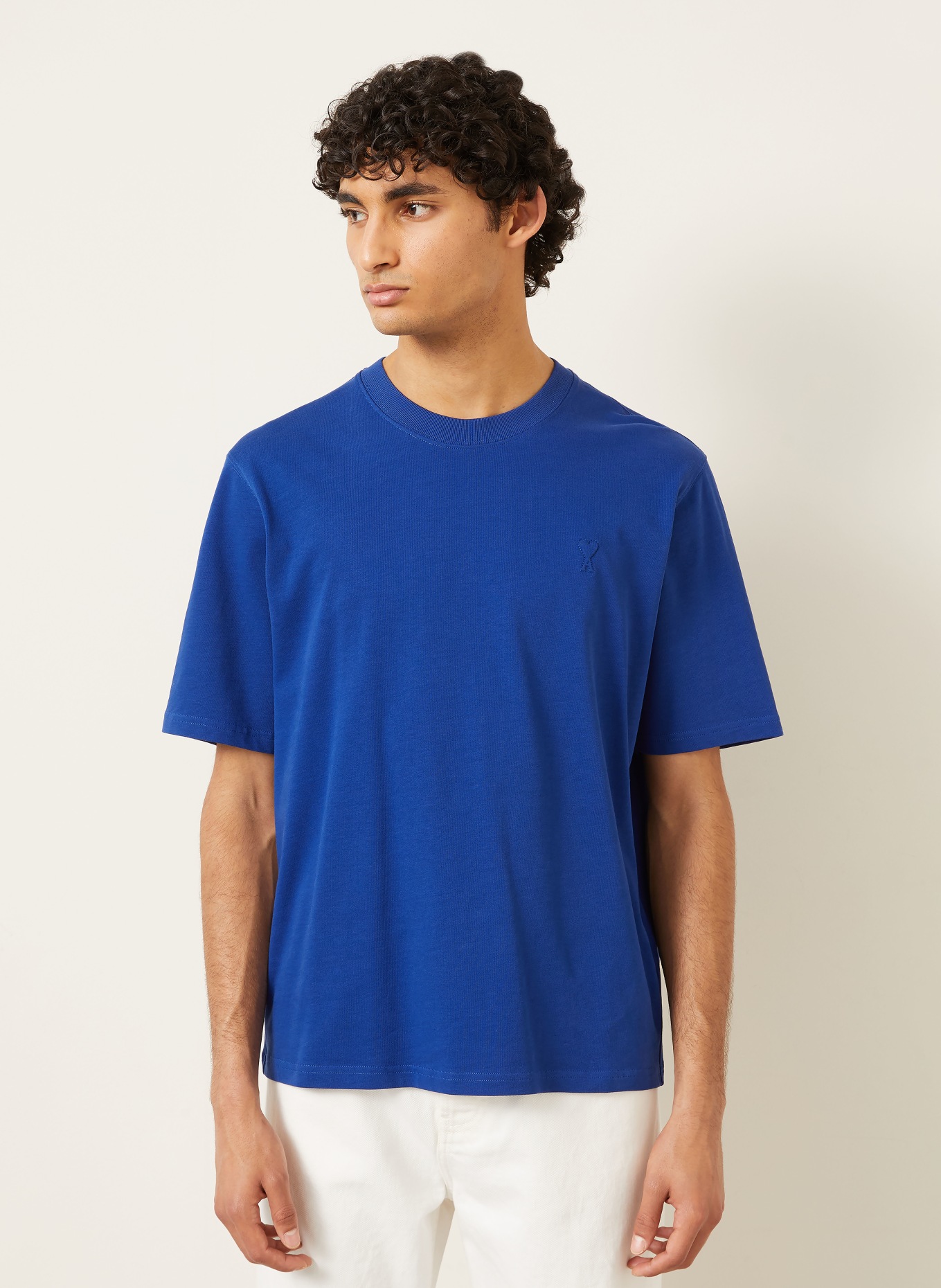 AMI PARIS T-Shirt: BLAU