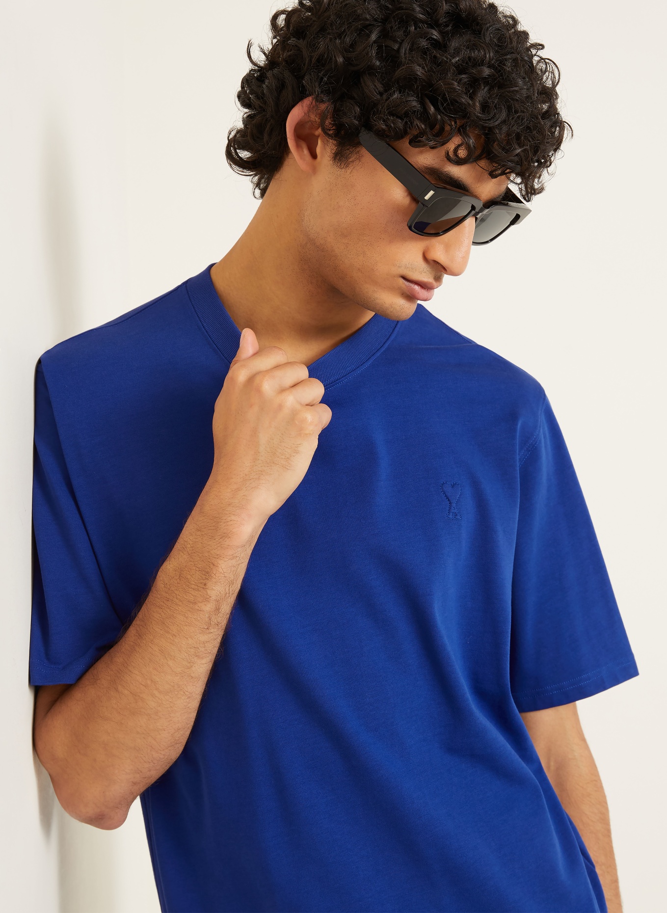 AMI PARIS T-Shirt: BLAU