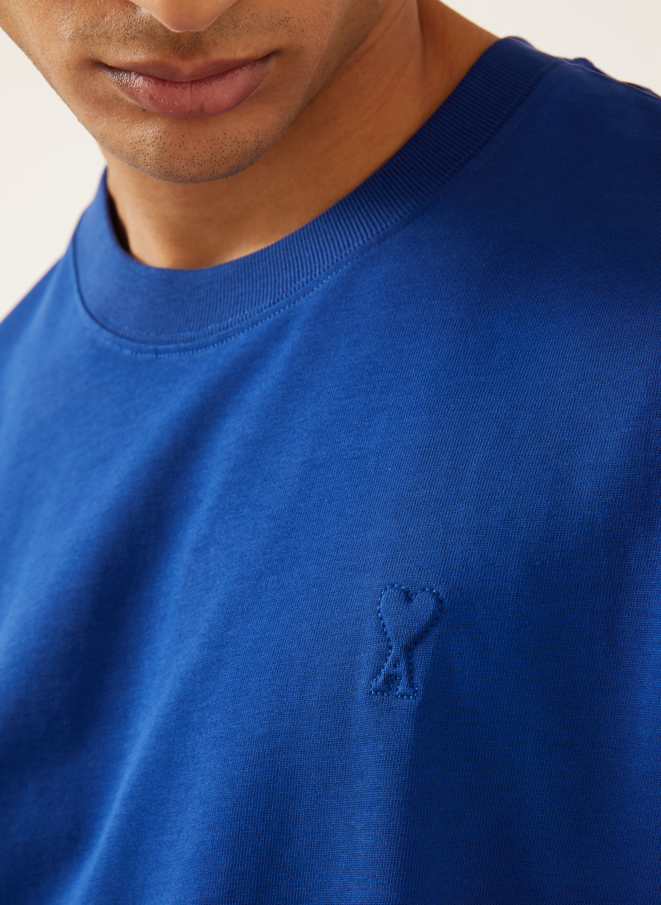 AMI PARIS T-Shirt: BLAU