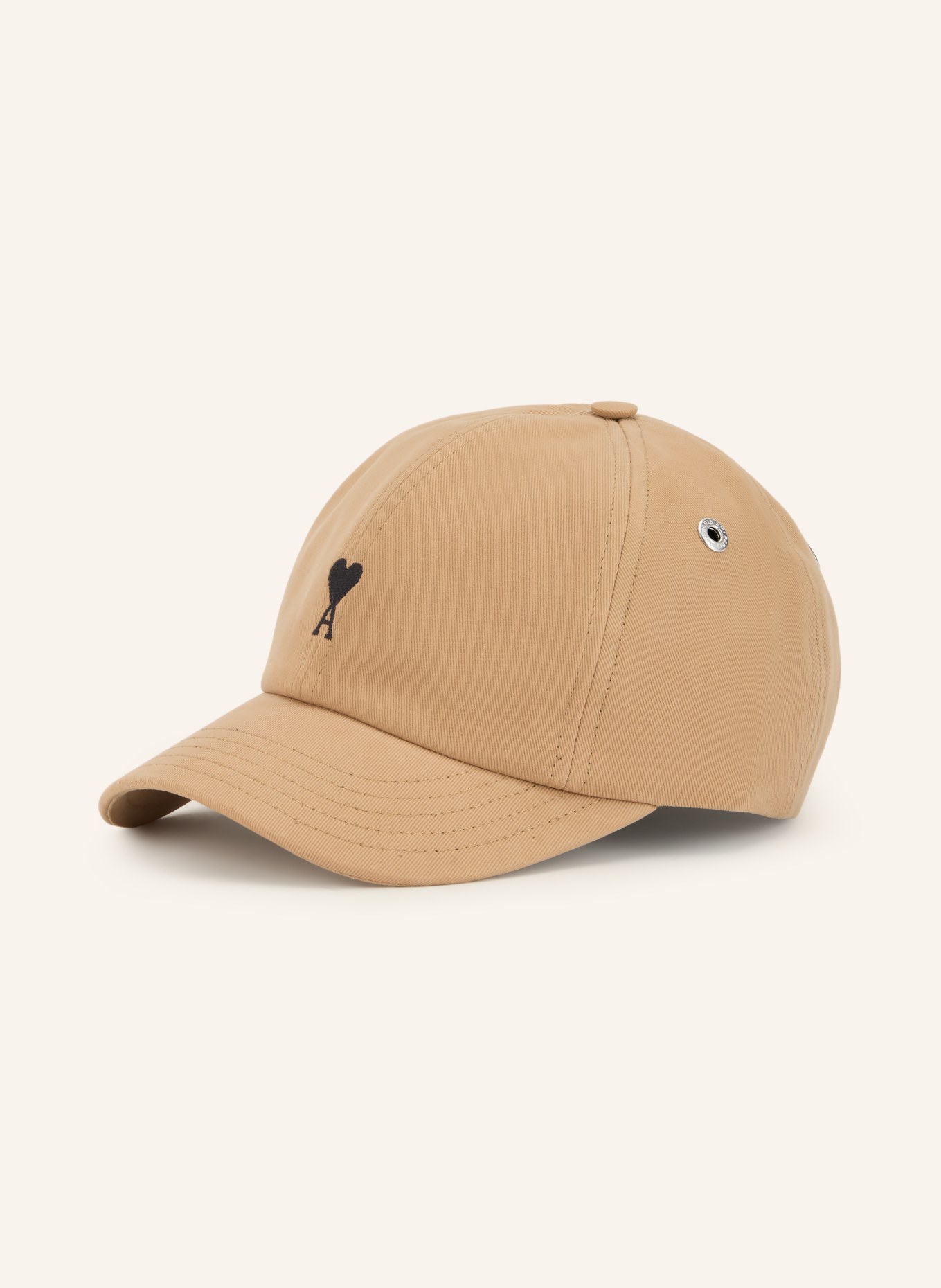 AMI PARIS cap: CAMEL / BLACK