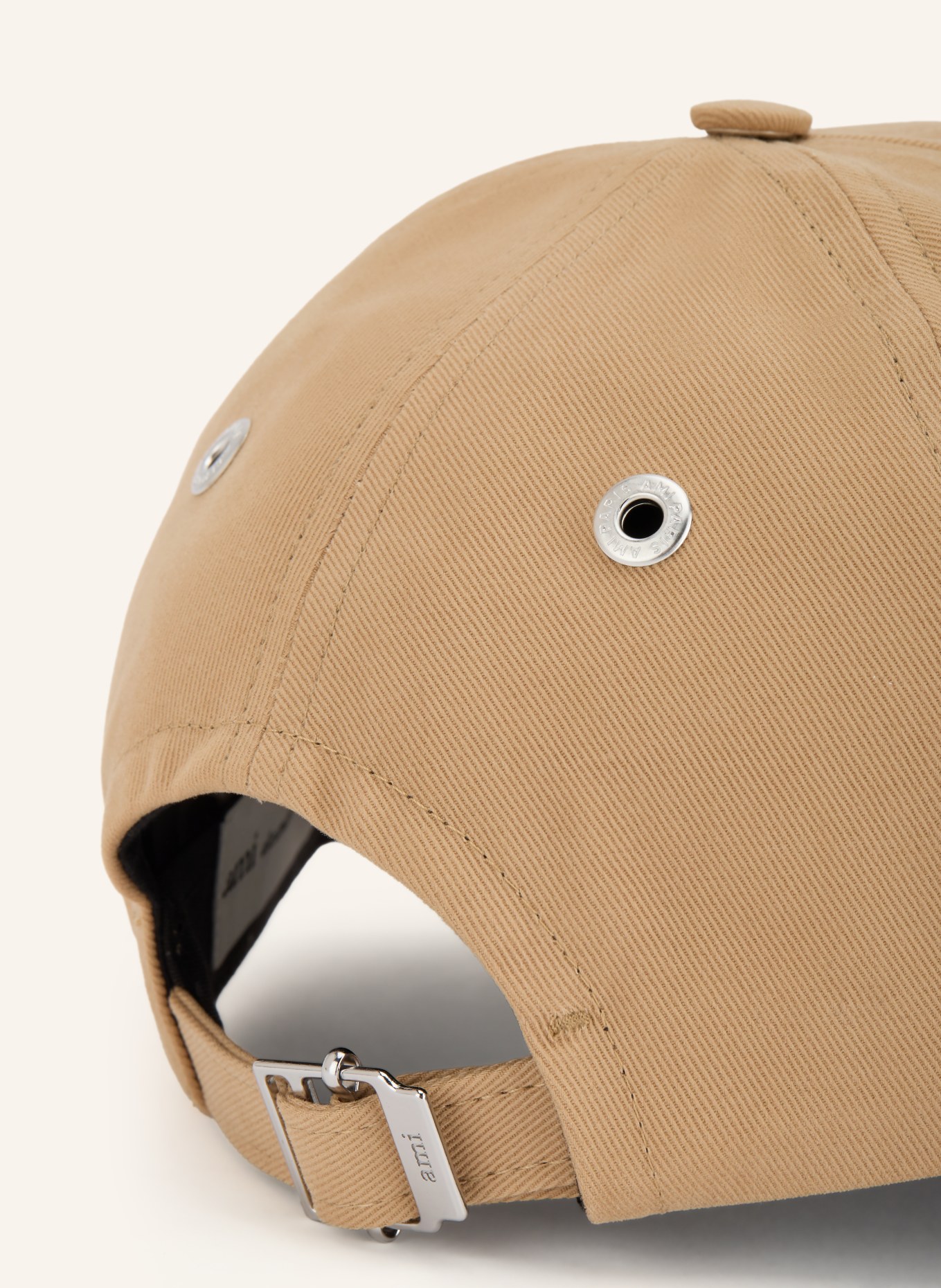 AMI PARIS cap: CAMEL / BLACK
