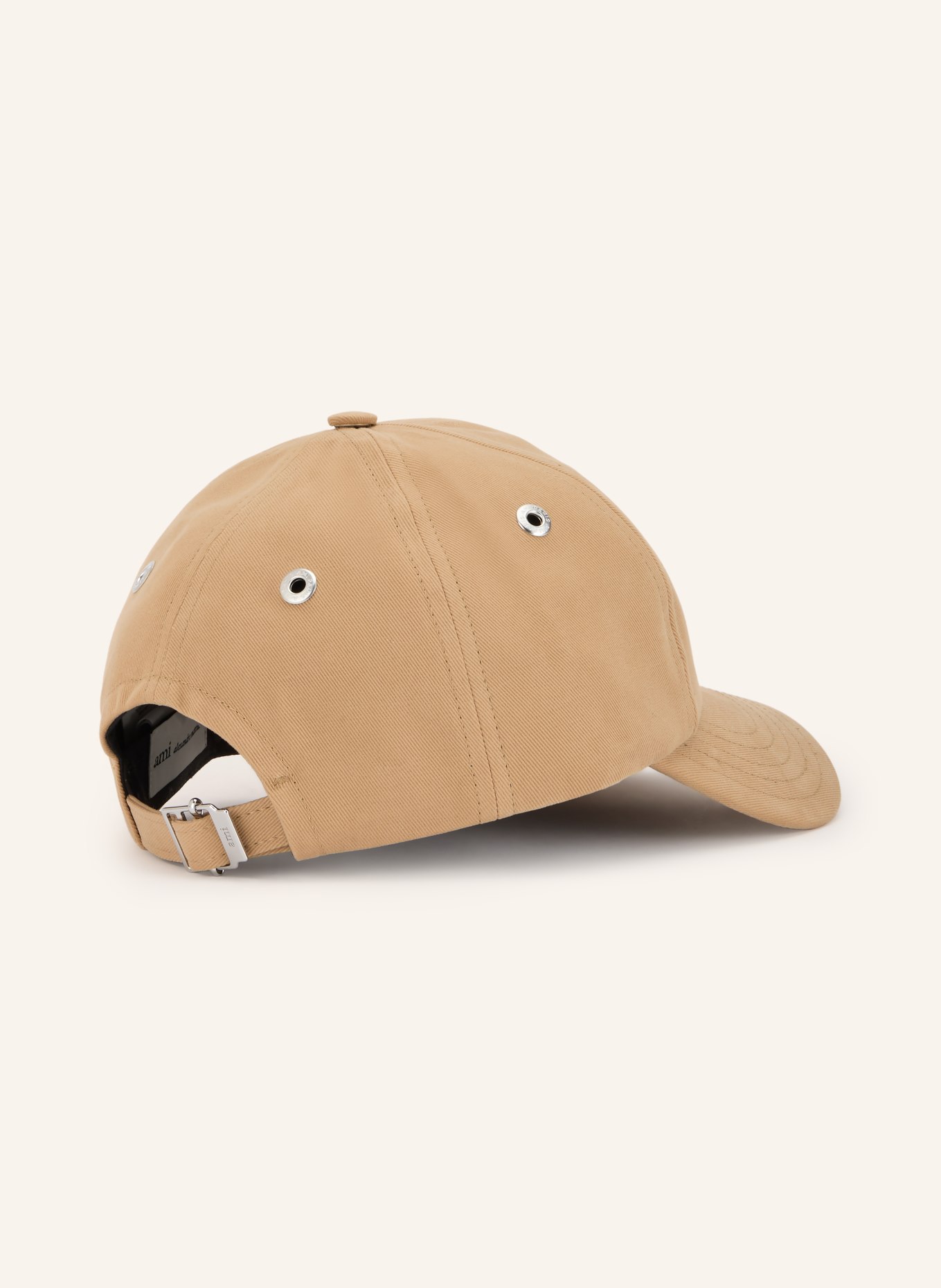 AMI PARIS cap: CAMEL / BLACK