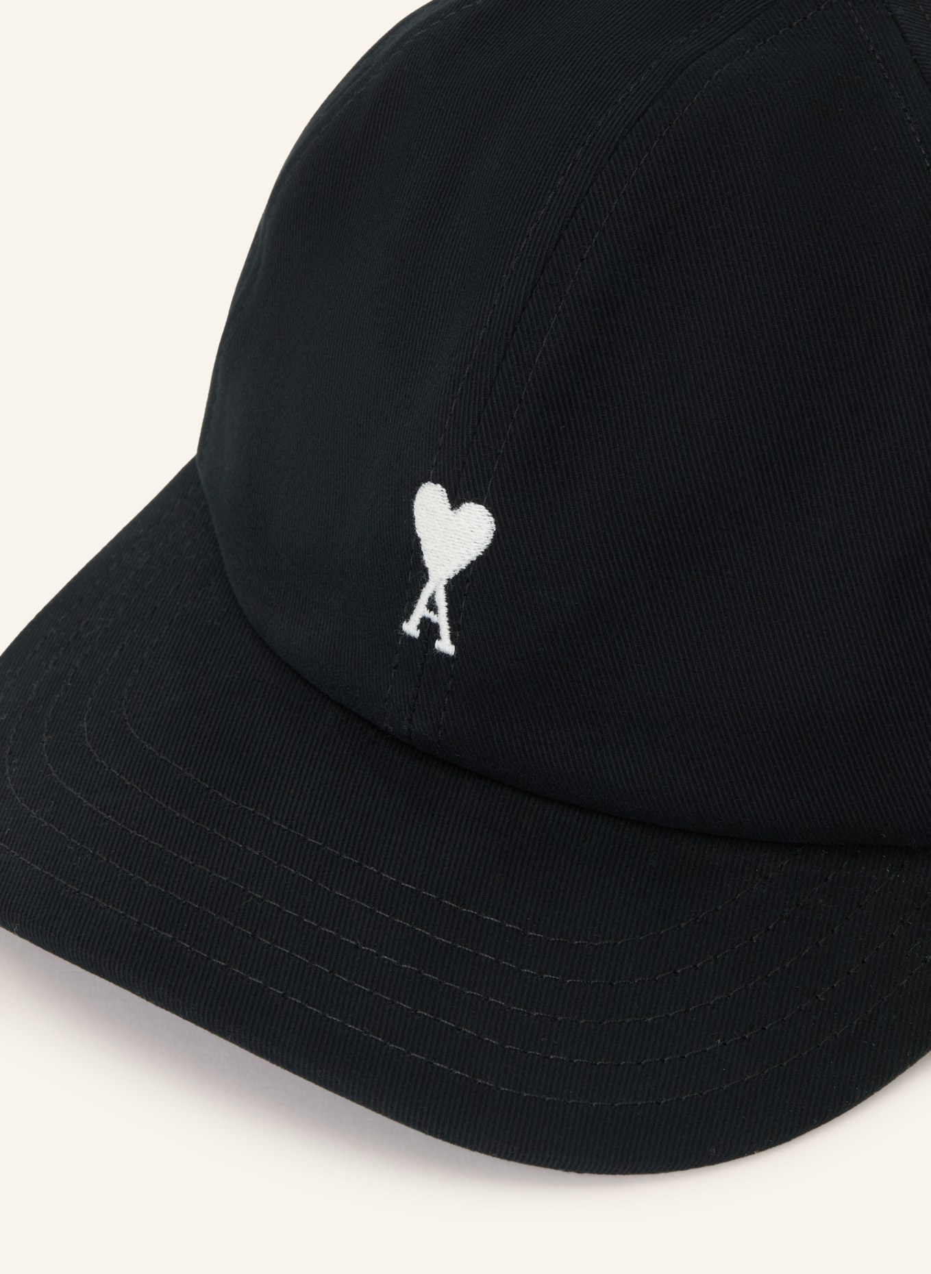 AMI PARIS casquette: NOIR