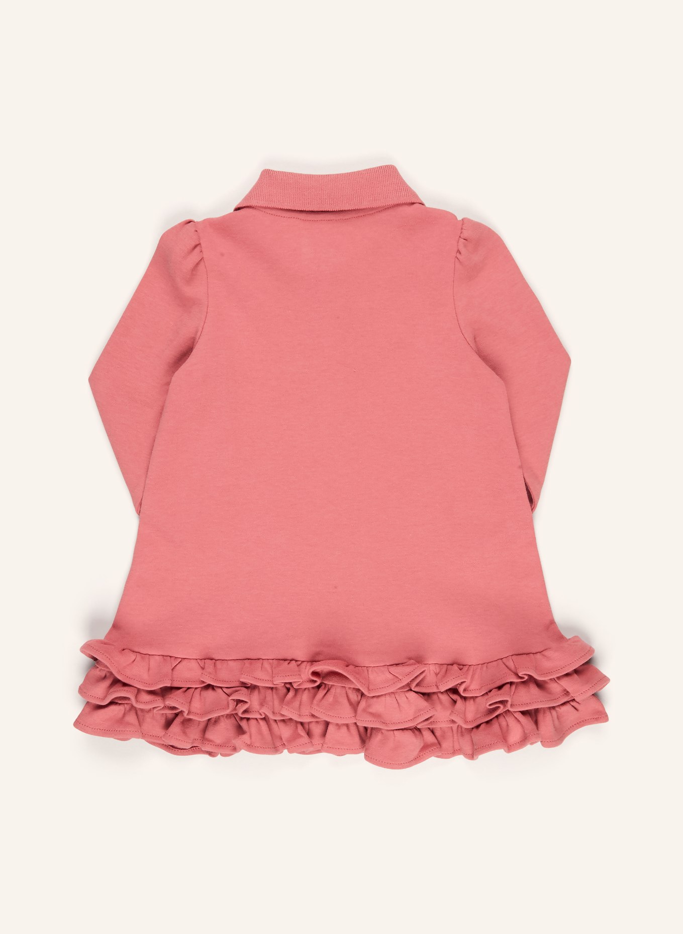 POLO RALPH LAUREN Set: rochie polo cu volane și pantaloni: ROZ