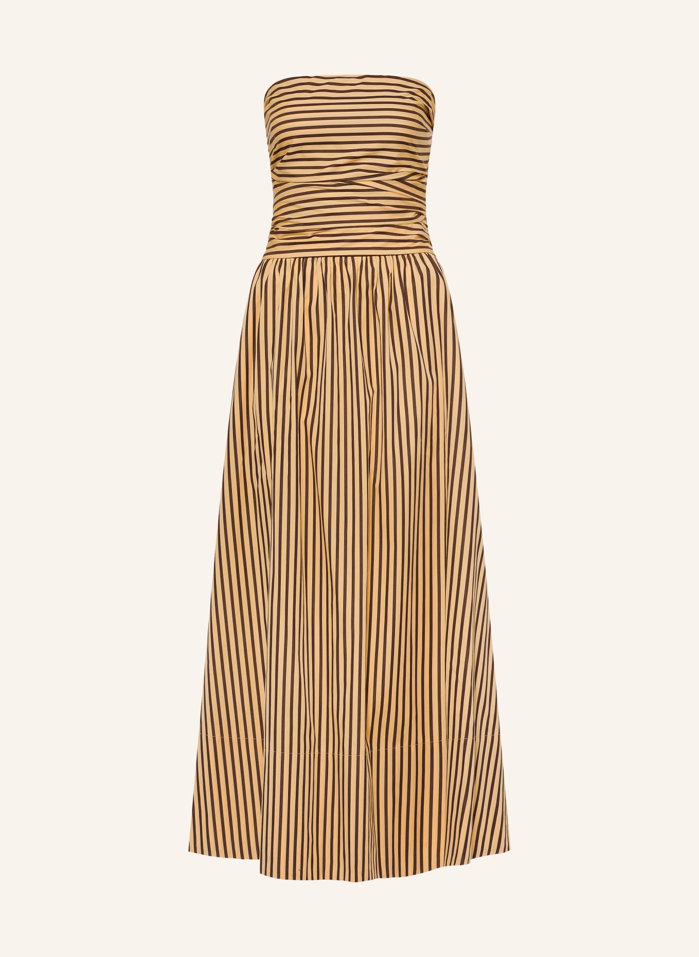 FAITHFULL THE BRAND Off-shoulder jurk VERA: LICHTBRUIN / BRUIN