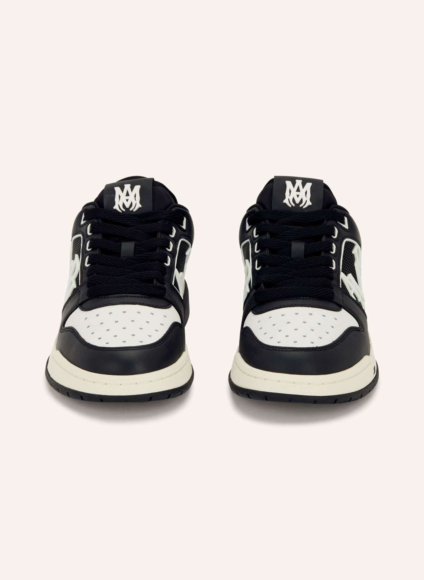 AMIRI Sneakers: ZWART / WIT