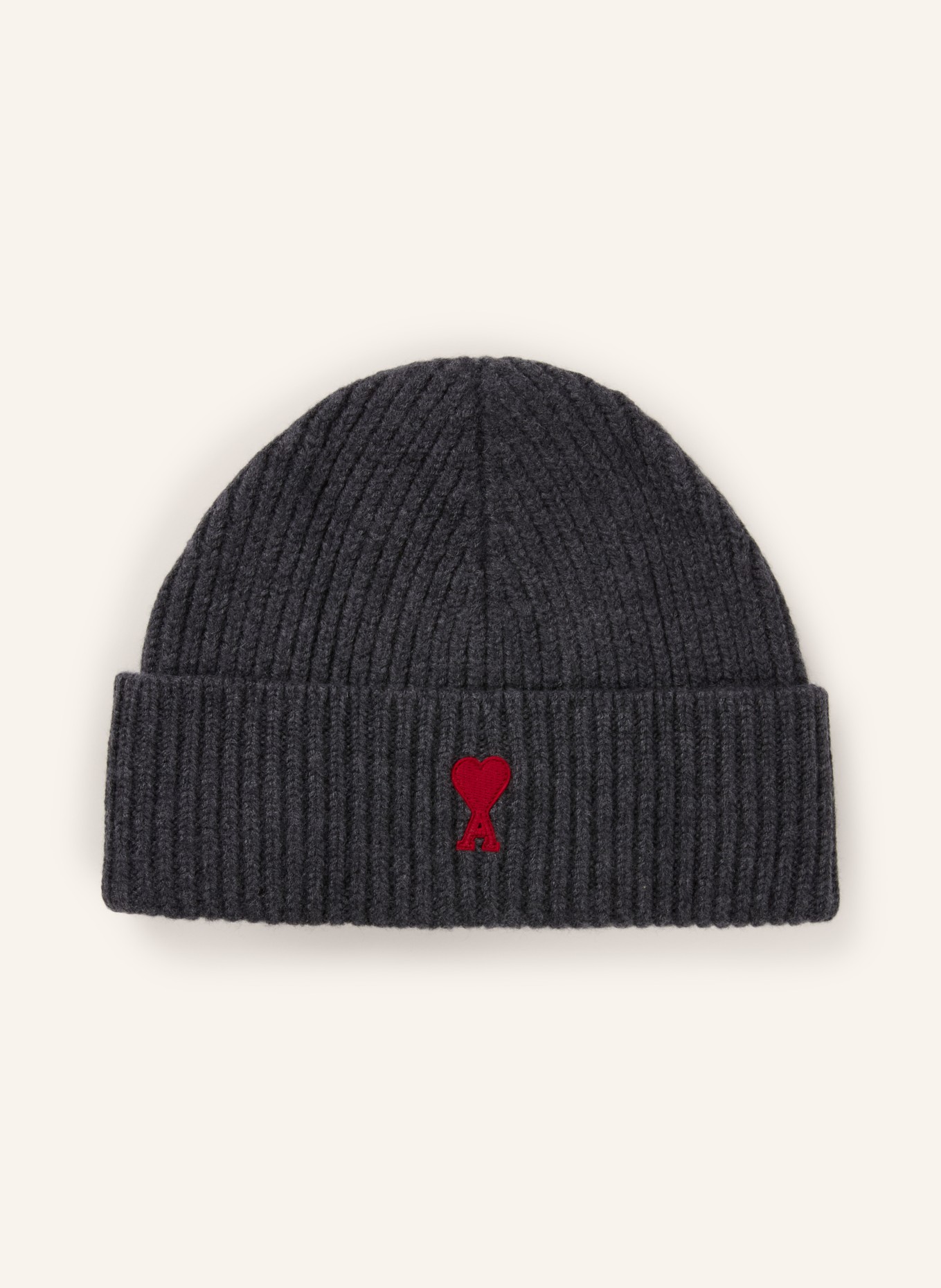 AMI PARIS muts: DONKERGRIJS