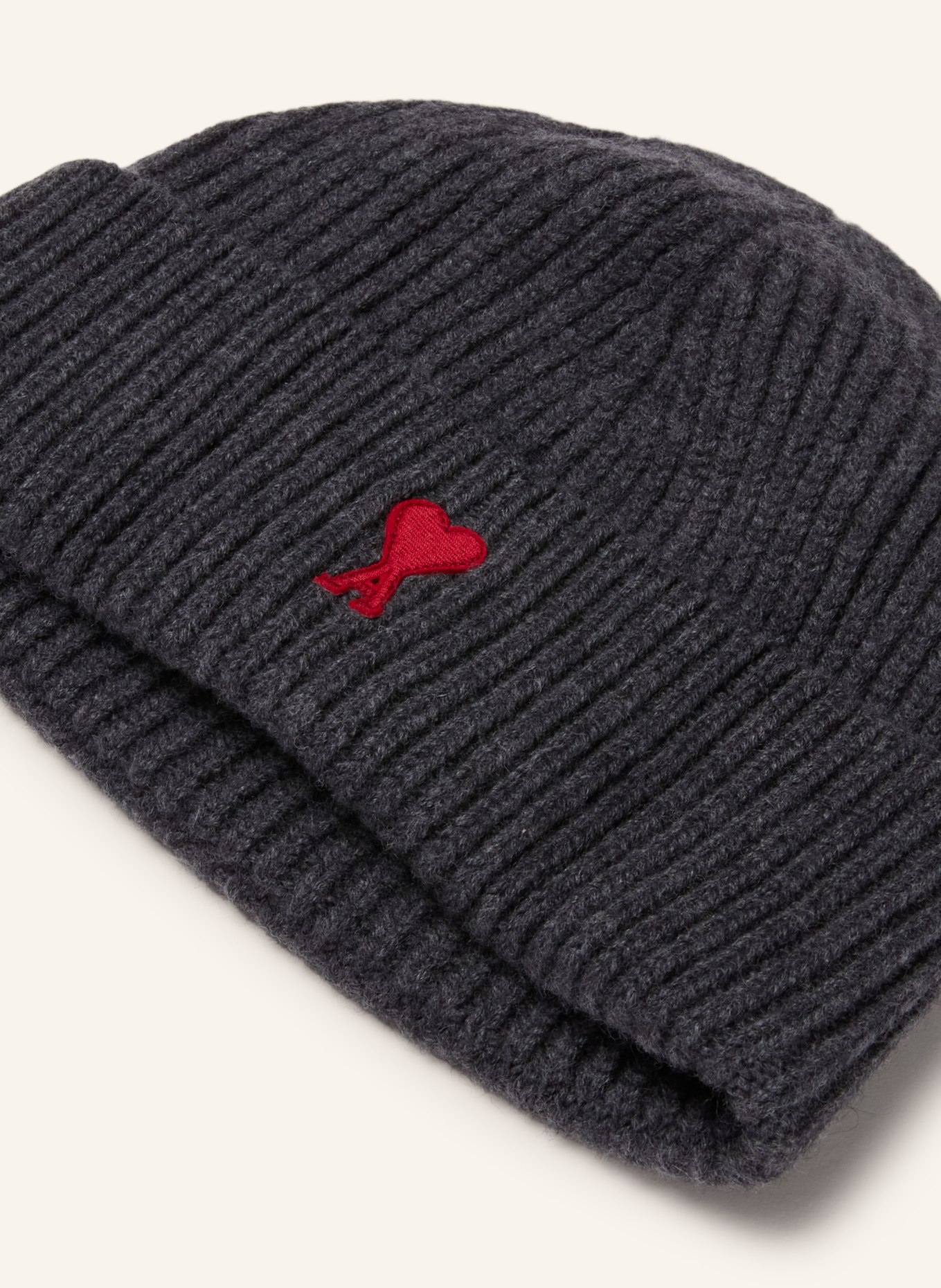 AMI PARIS muts: DONKERGRIJS
