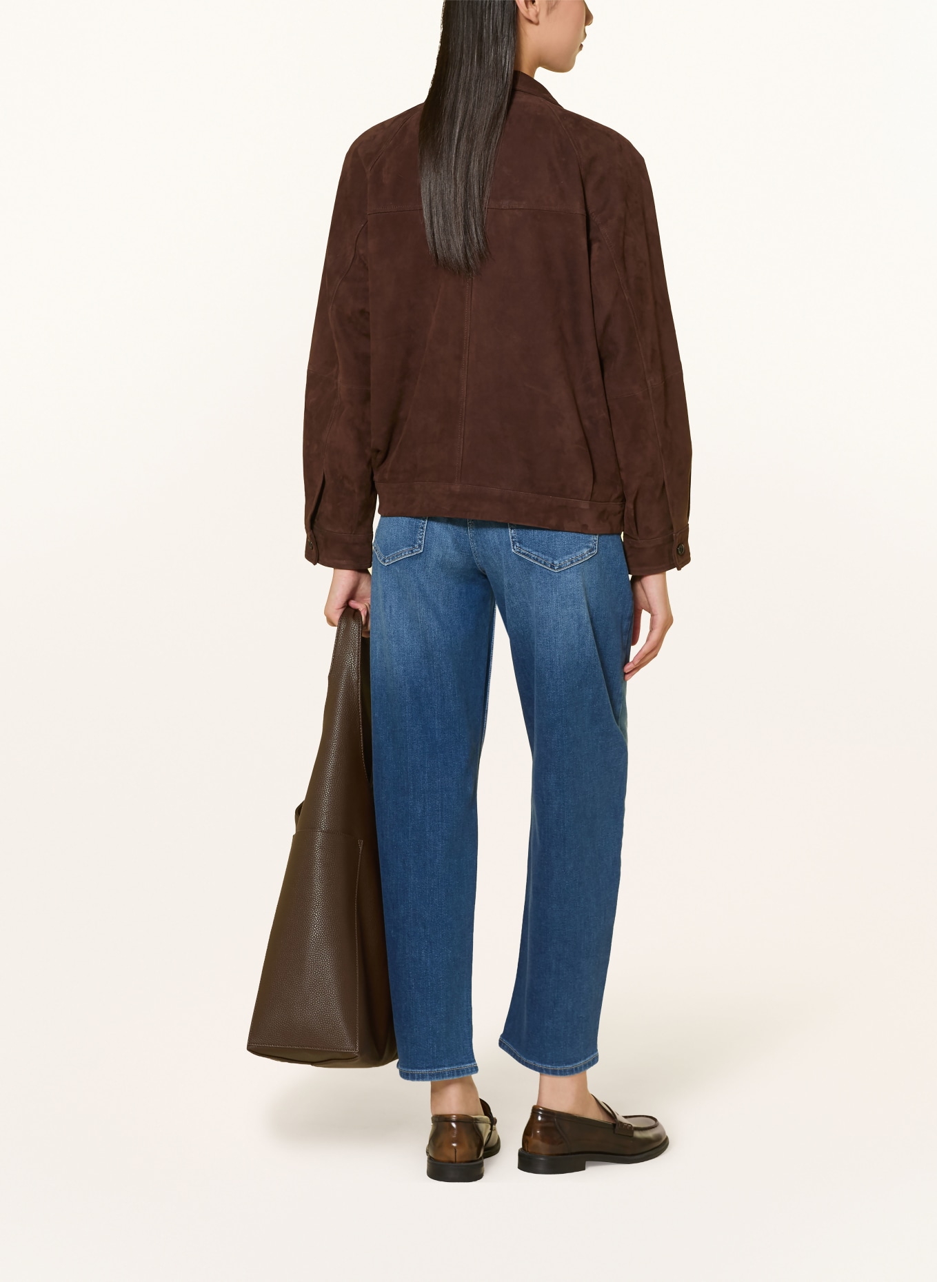 MAC Barrel jeans DANNI: D570 midblue used washed