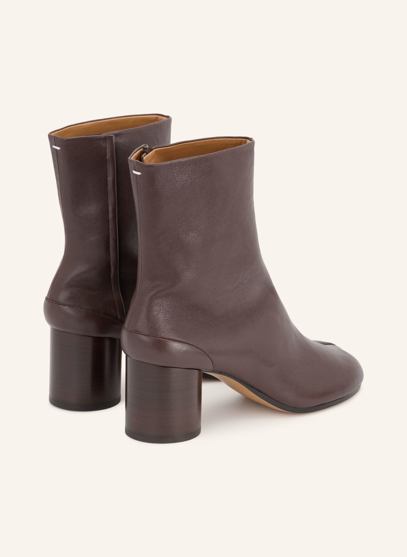 Maison Margiela Botki TABI: CIEMNOBRĄZOWY
