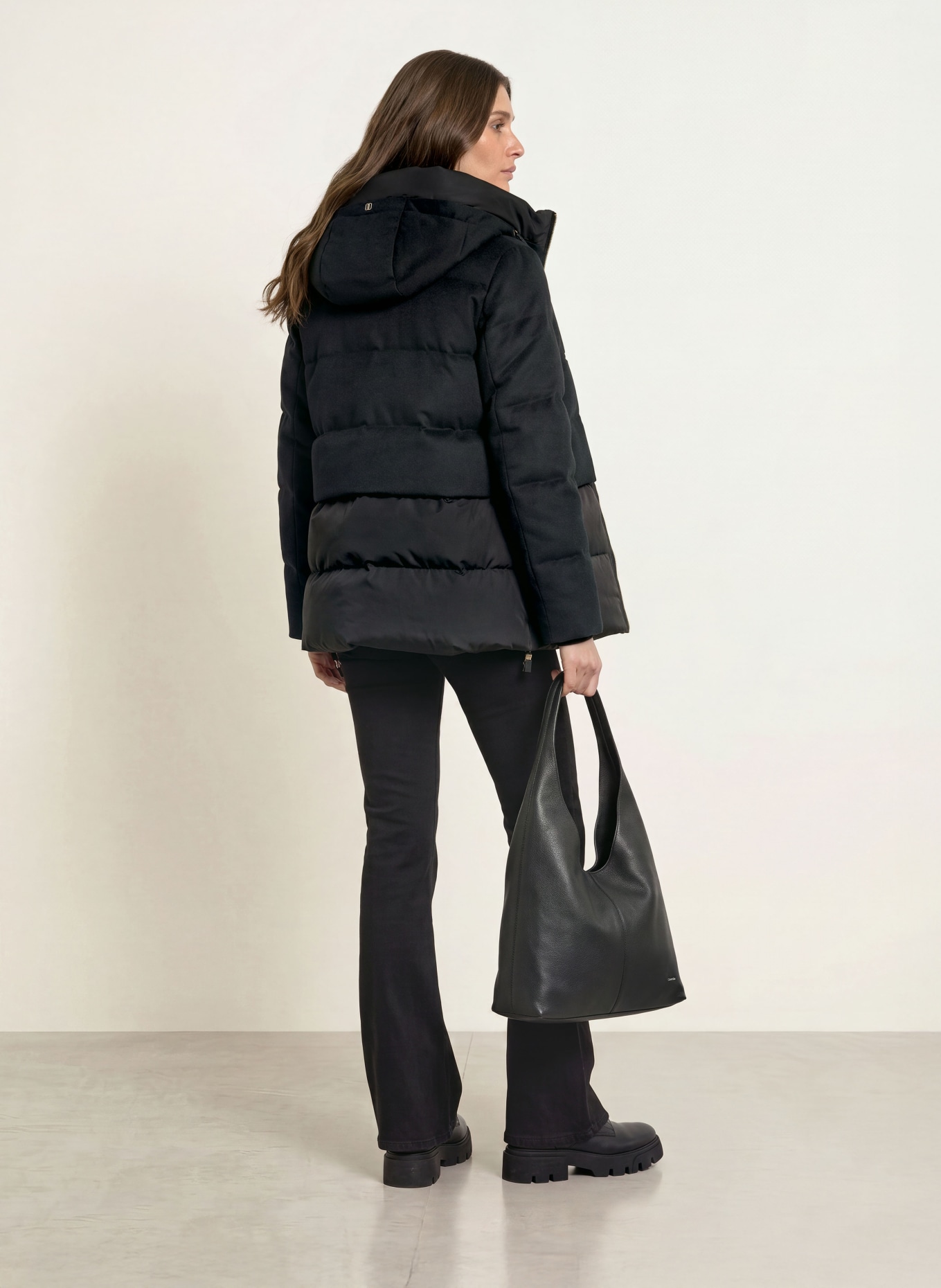 DUNO Daunenjacke KEIKO: SCHWARZ