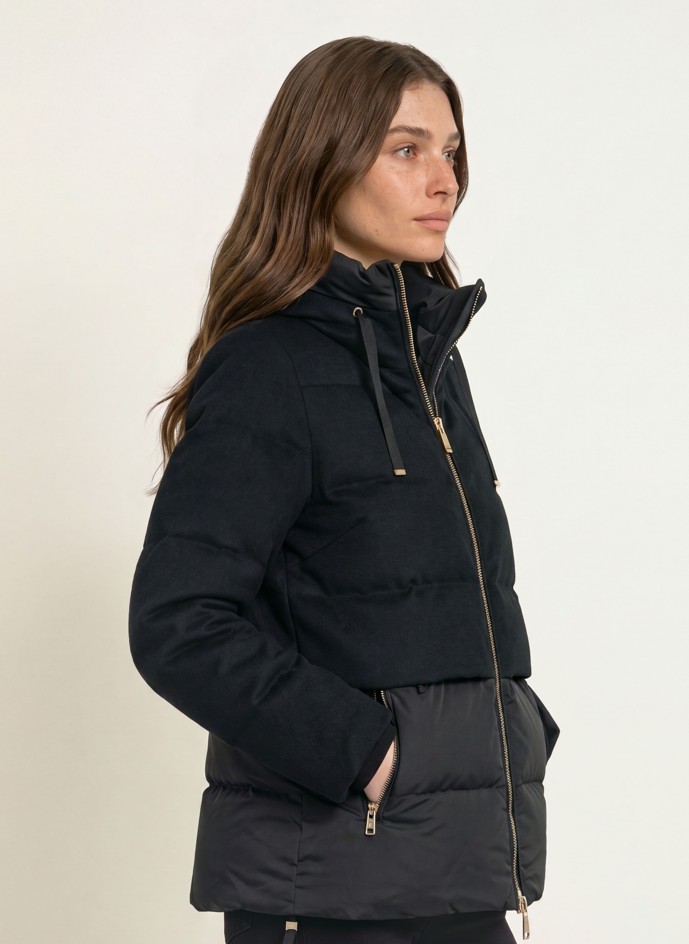 DUNO Daunenjacke KEIKO: SCHWARZ
