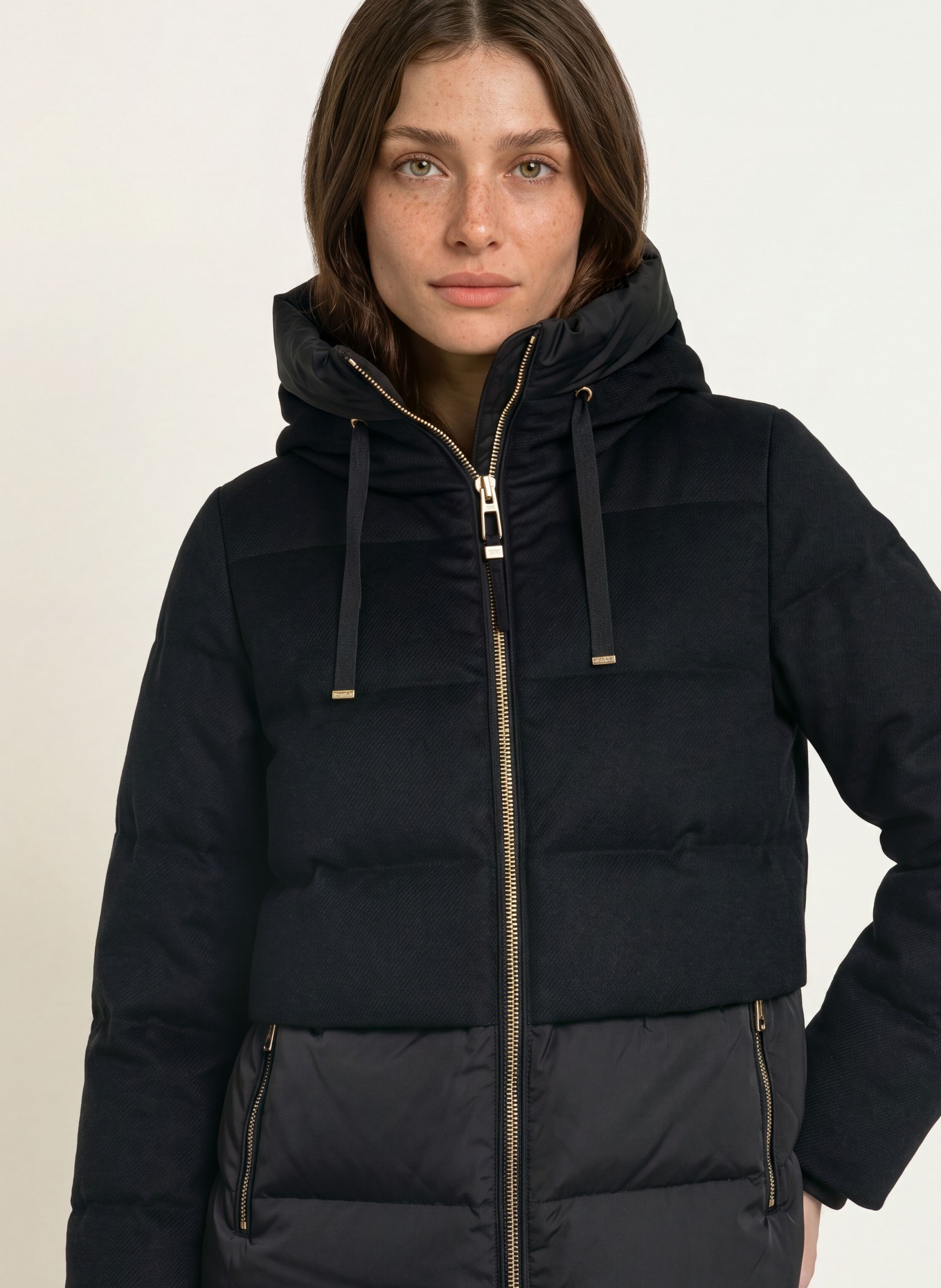 DUNO Daunenjacke KEIKO: SCHWARZ