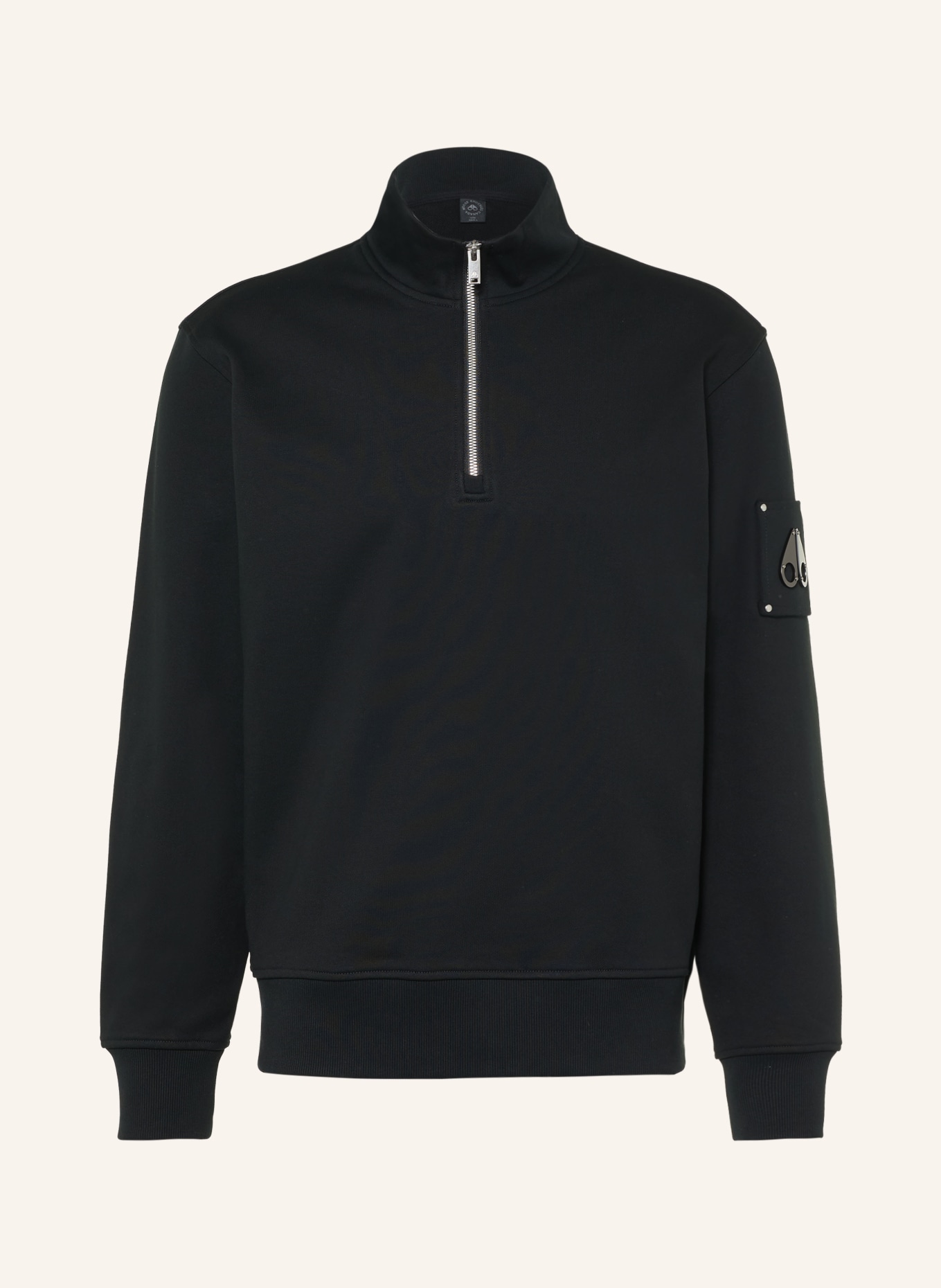 MOOSE KNUCKLES Sweat à capuche HARTSFIELD: NOIR