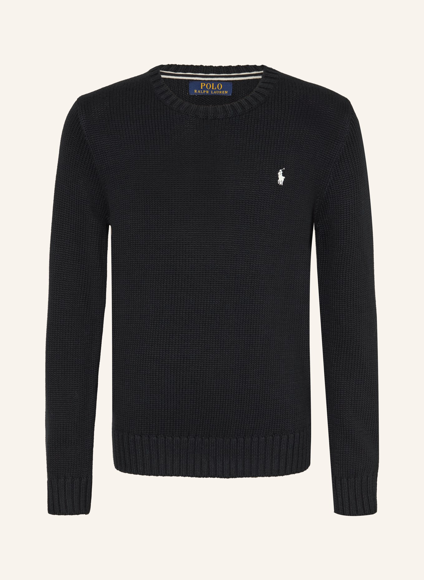 POLO RALPH LAUREN Svetr: ČERNÁ