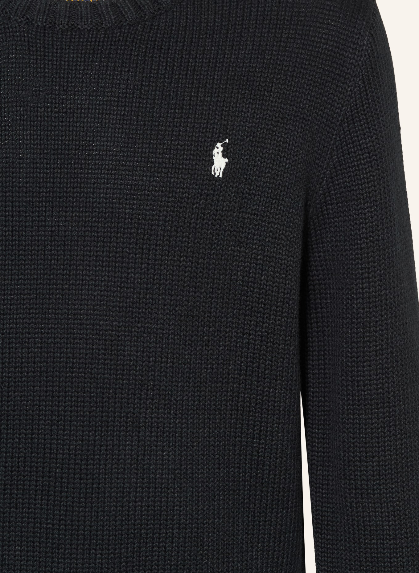 POLO RALPH LAUREN Svetr: ČERNÁ