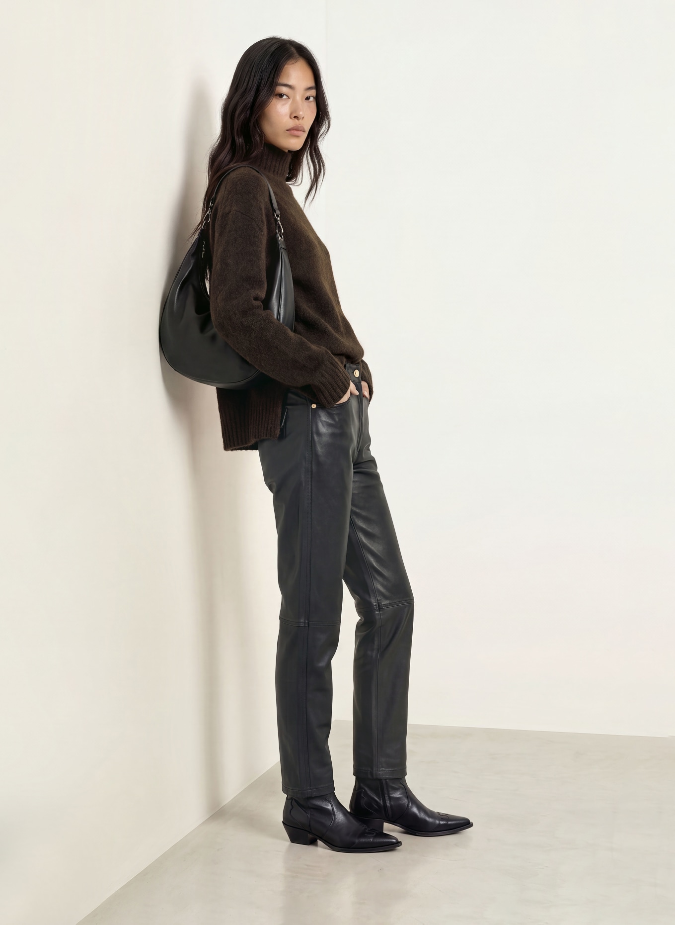 MOS MOSH MMERIM THORA sweater with alpaca: DARK GRAY